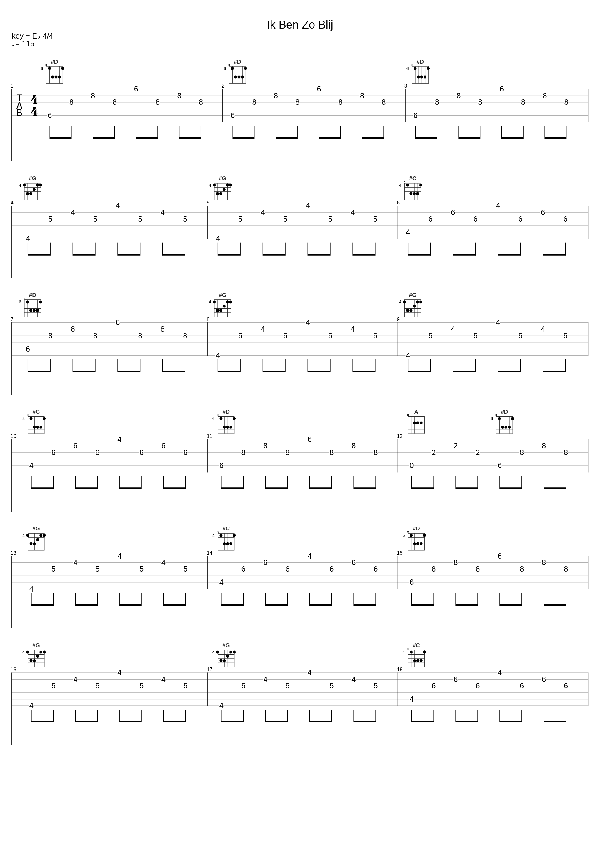 Ik Ben Zo Blij_Tony Bass,T. Bass,J. van Deursen,J. Kraft,L. de Vos,Warner Basart_1