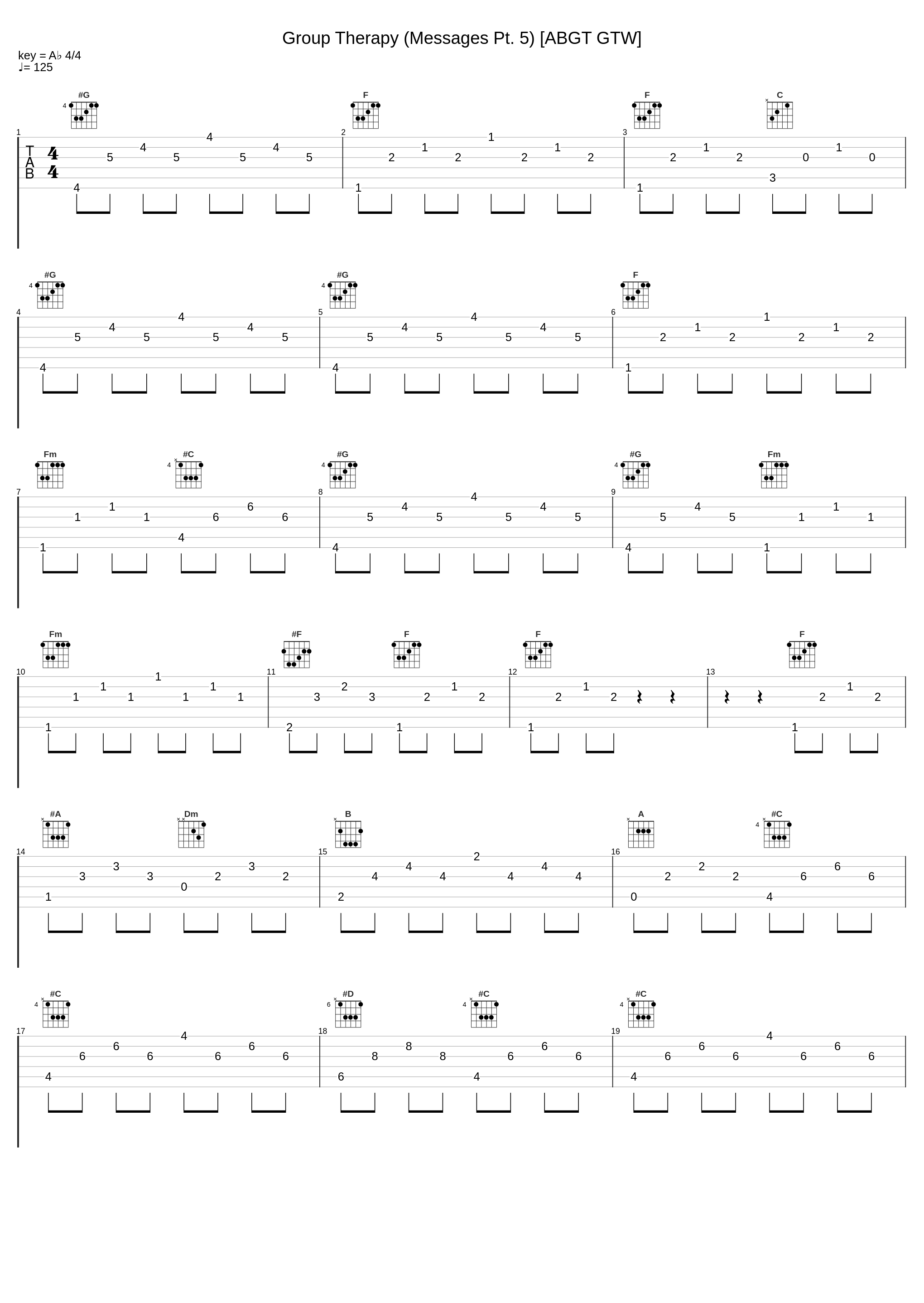 Group Therapy (Messages Pt. 5) [ABGT GTW]_Above & Beyond_1