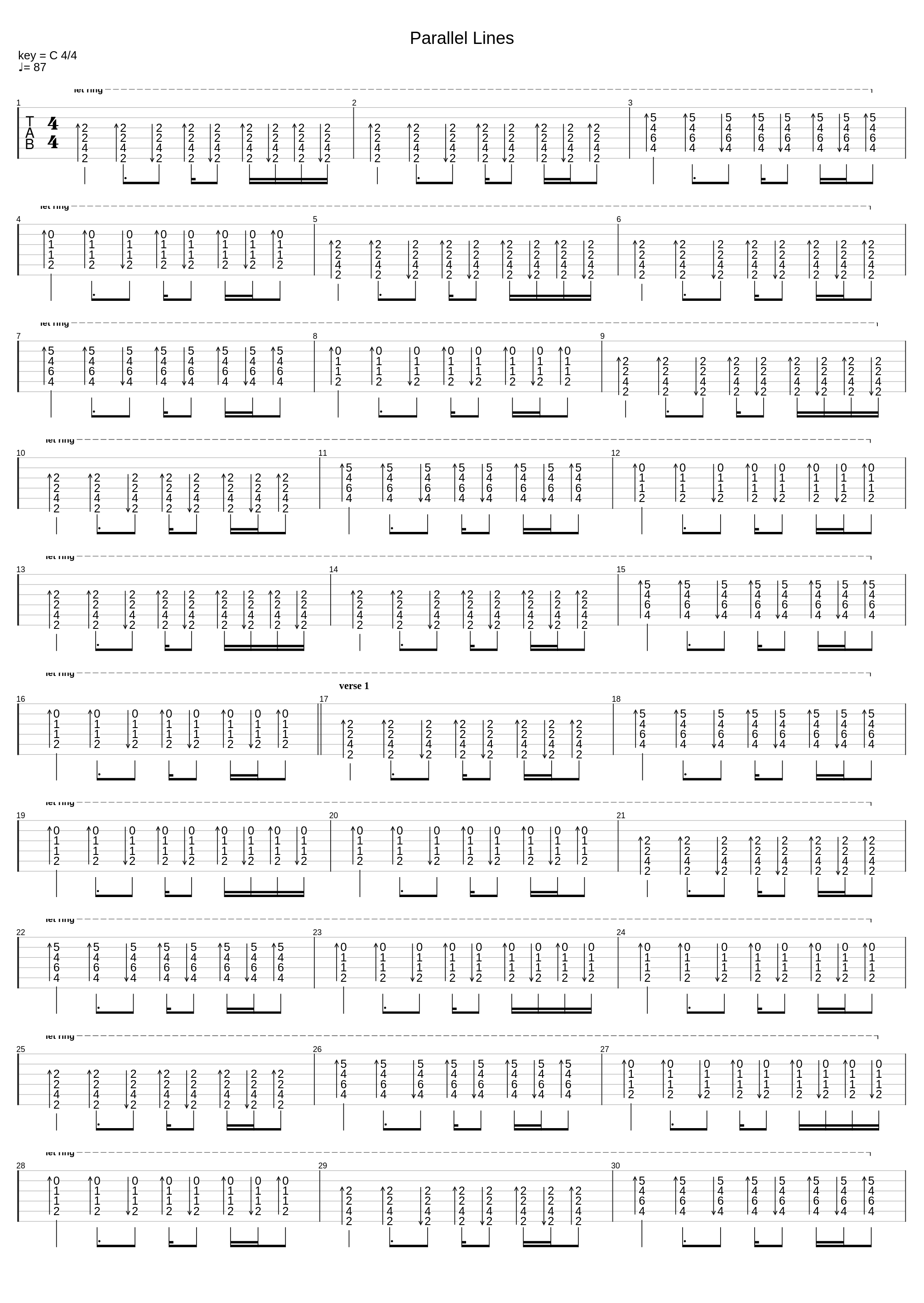 Parallel Lines_Kings Of Convenience_1