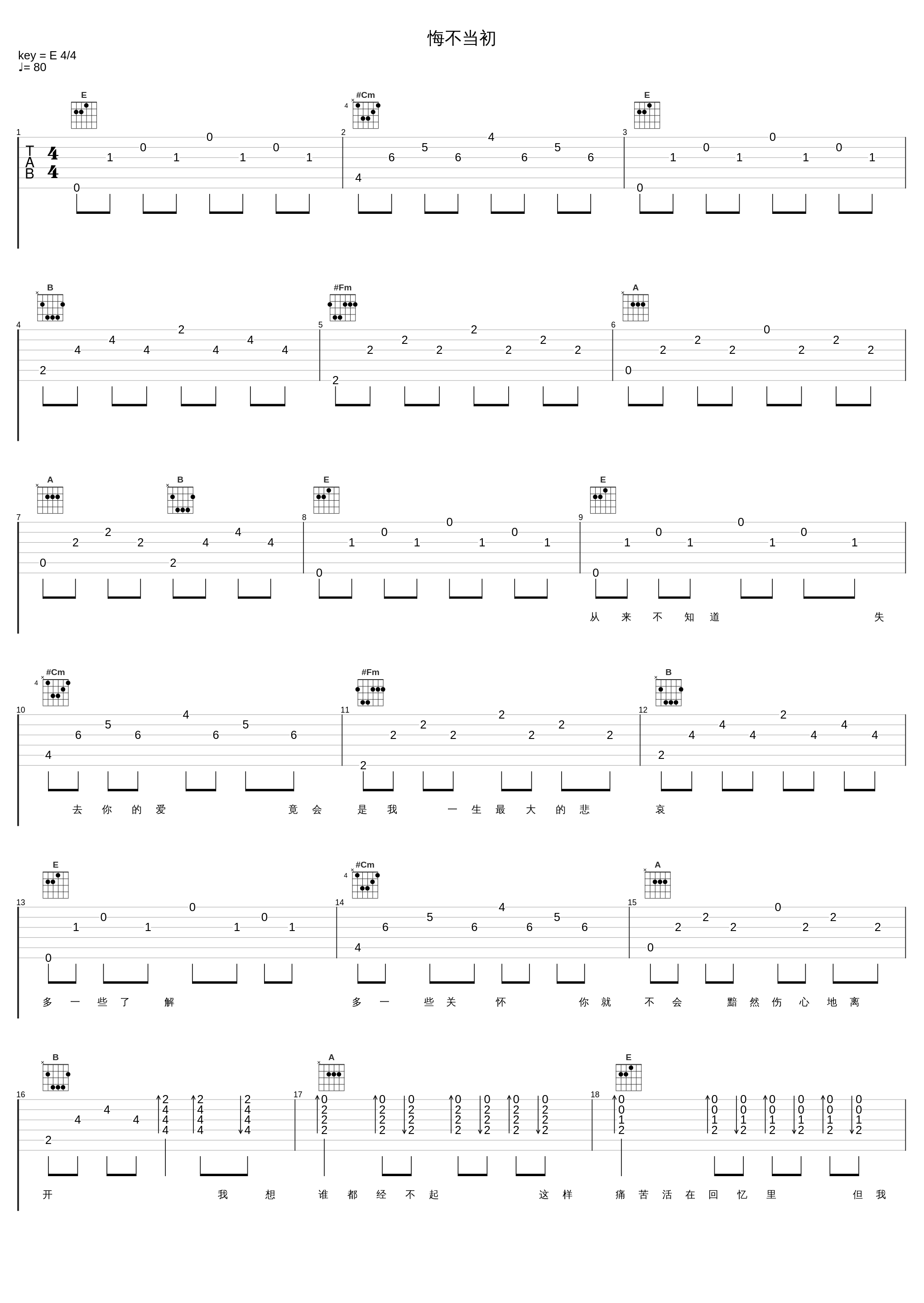 悔不当初_温兆伦_1