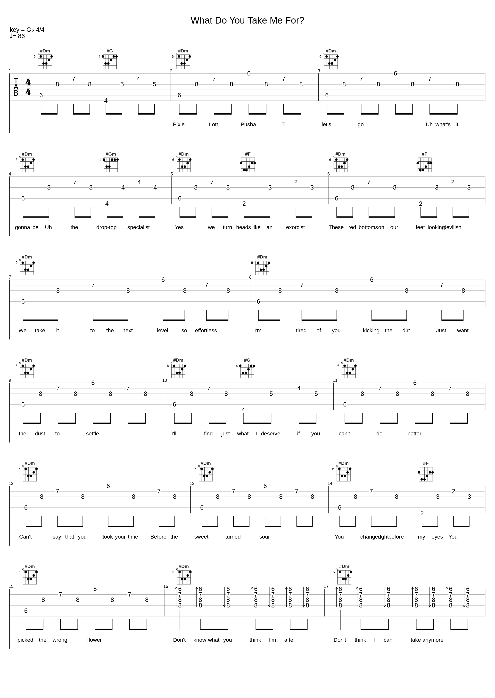 What Do You Take Me For?_Pixie Lott,Pusha T_1