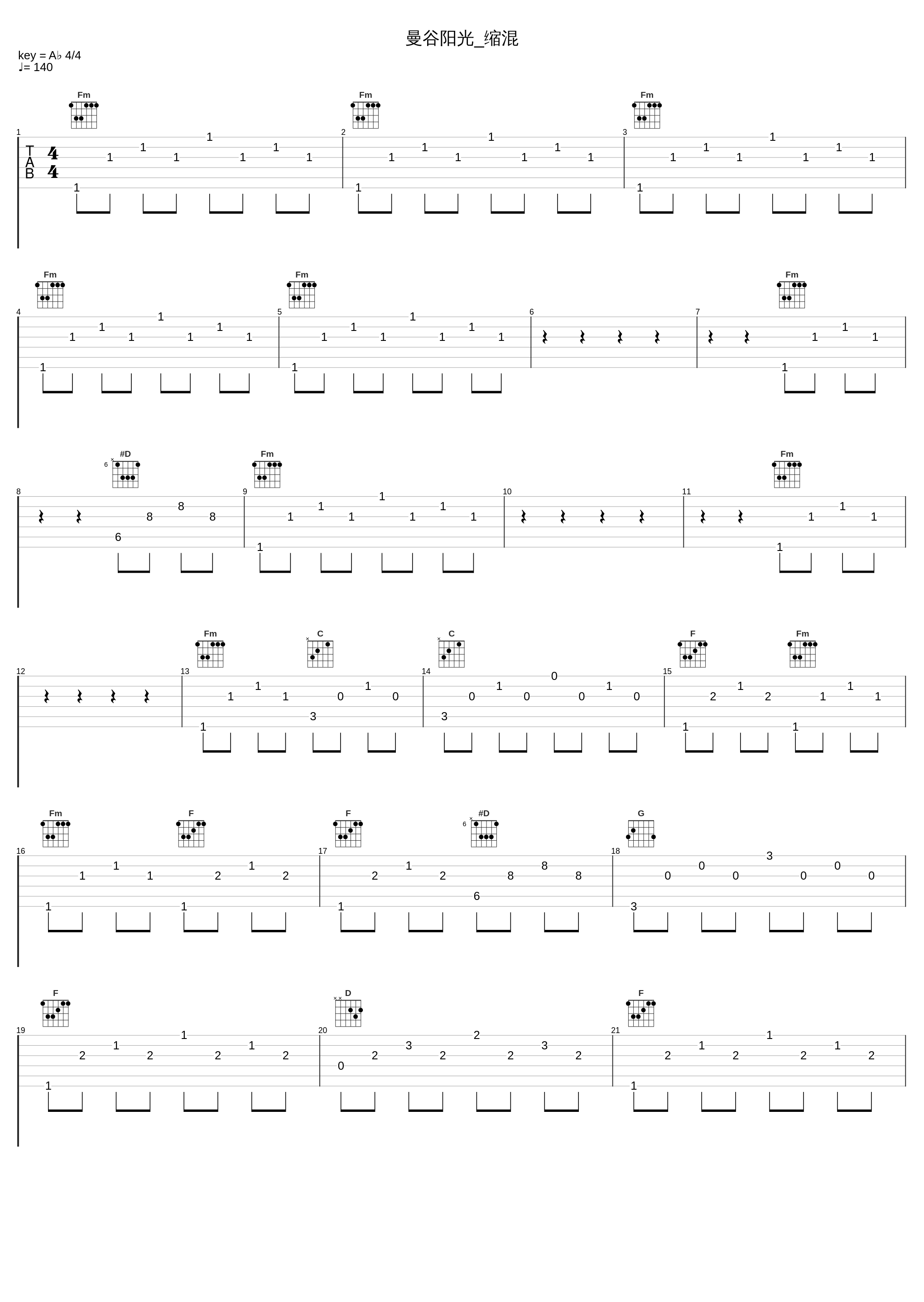 曼谷阳光_缩混_yb,SJ,Shinobi,BGE_1