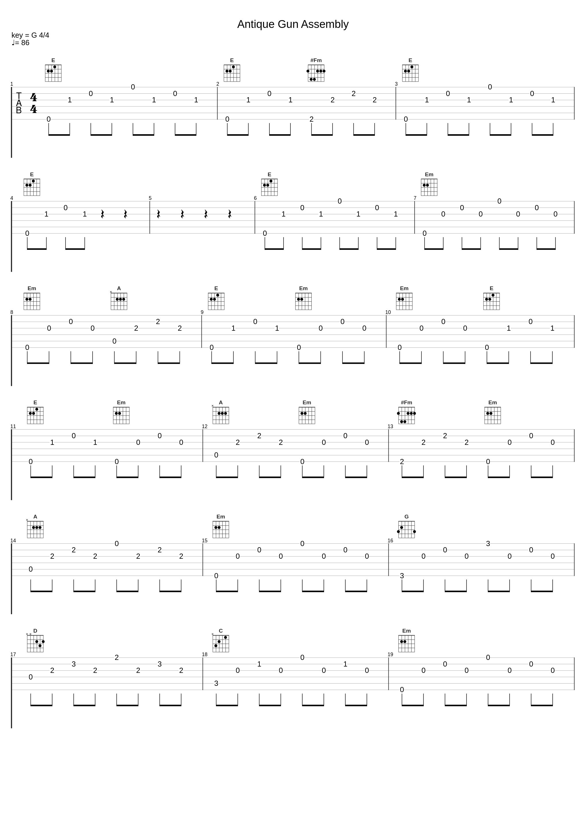 Antique Gun Assembly_Tyler Bates,Joel J. Richard_1