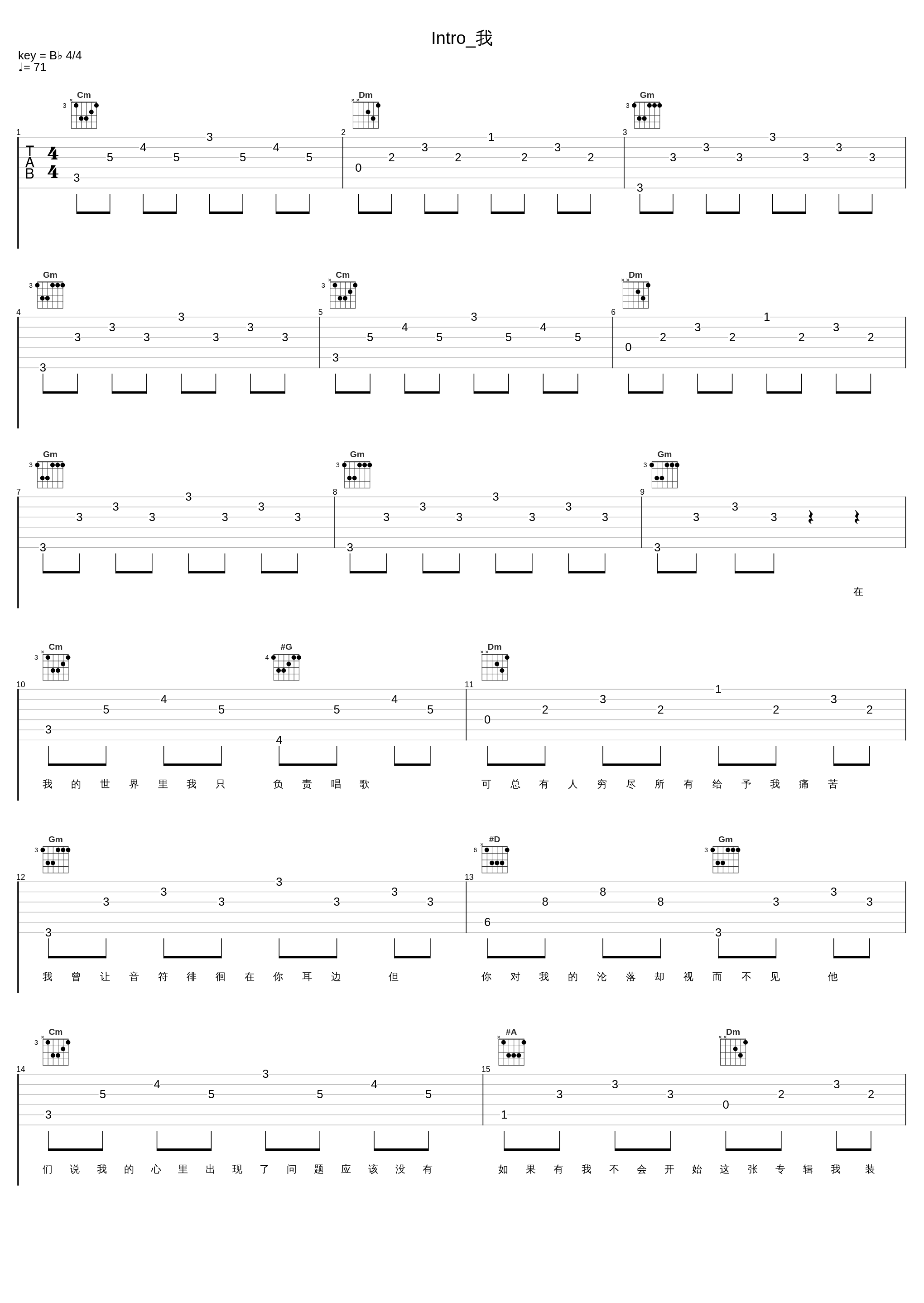 Intro_我_泥鳅Zinco_1