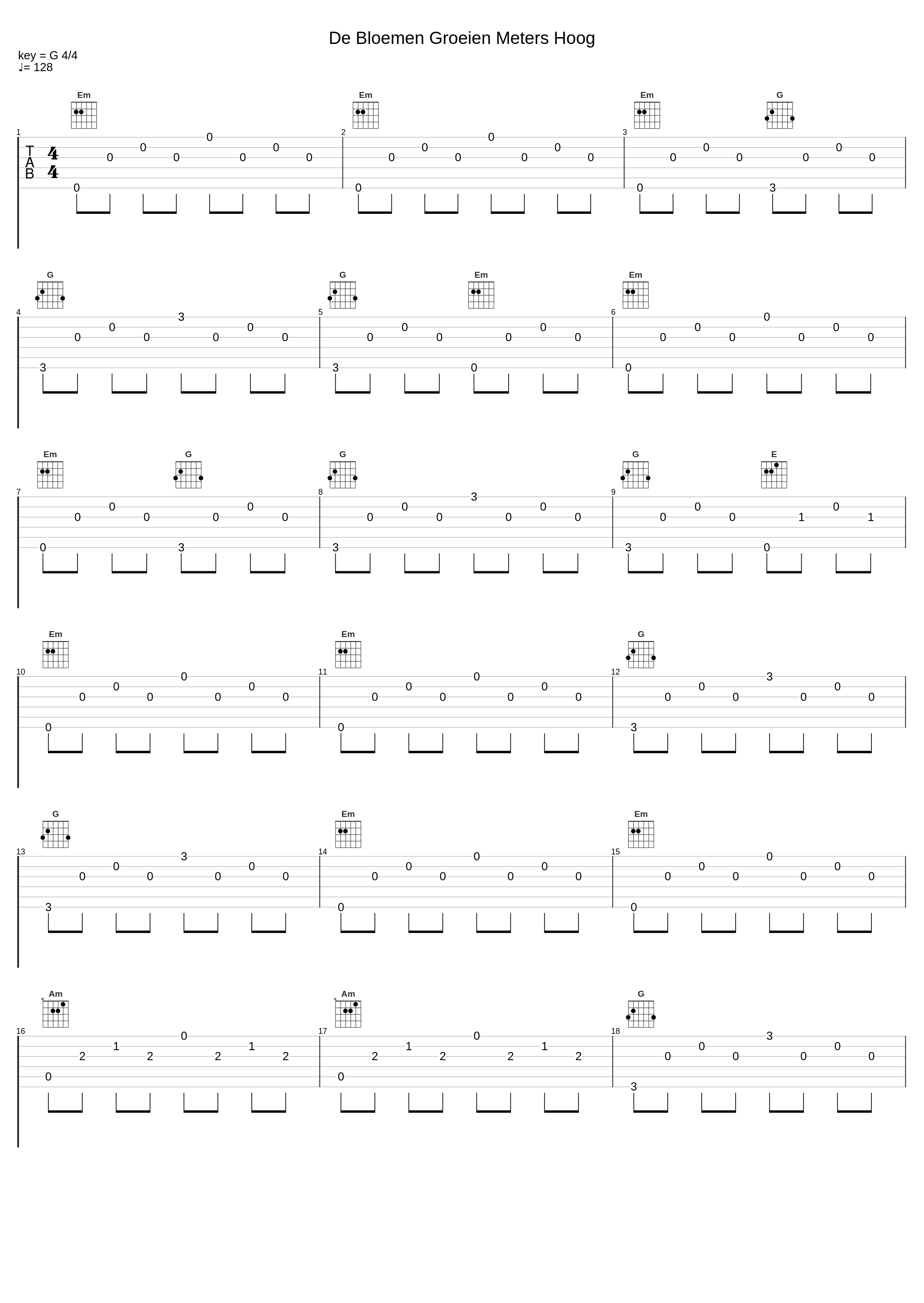 De Bloemen Groeien Meters Hoog_Armand,Benelux Music,B. Borgers,H. van Loenhout_1