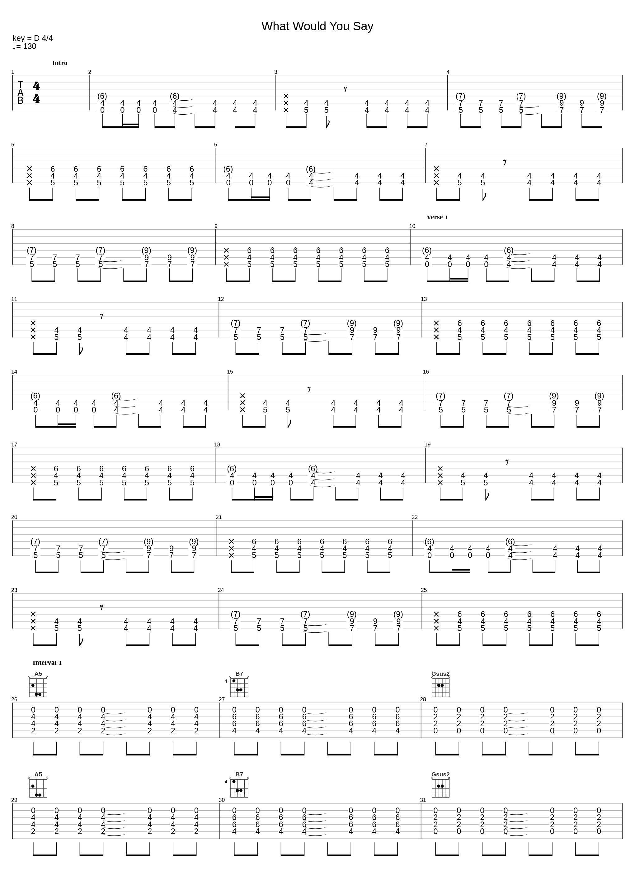 What Would You Say_B. Smith_1