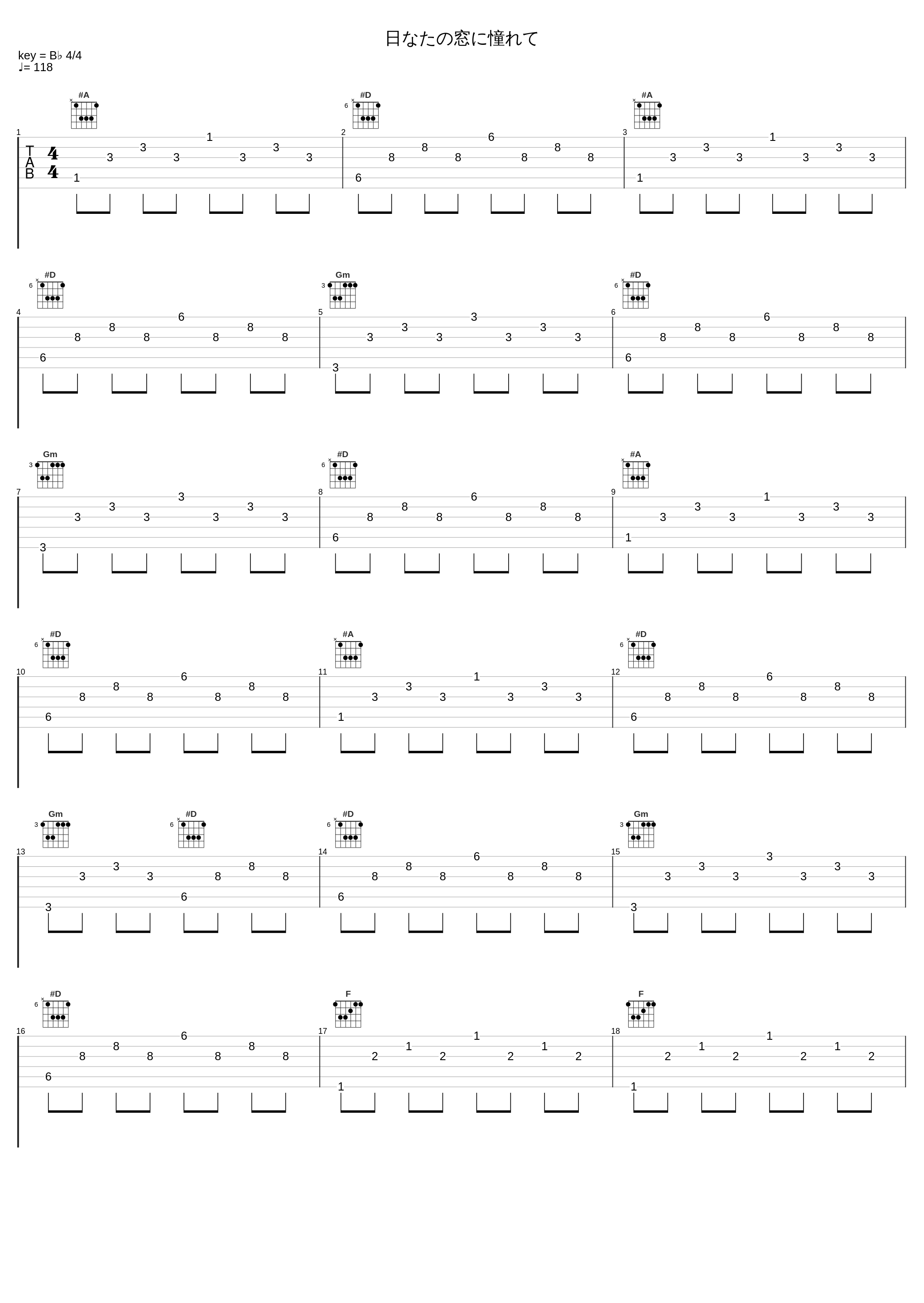 日なたの窓に憧れて_Spitz_1