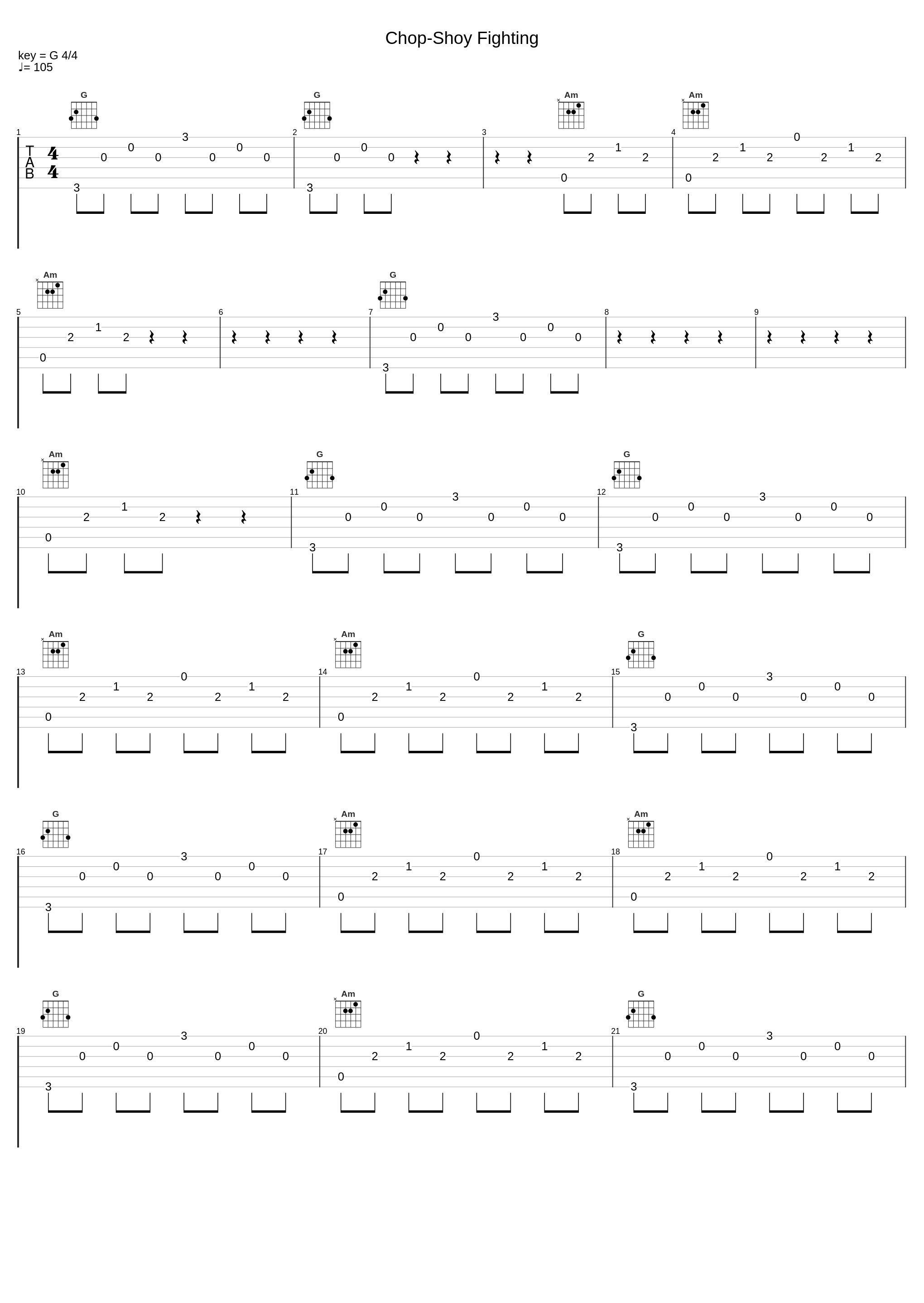 Chop-Shoy Fighting_De Strangers,C. Douglas,H. Jemoly,F. Rover_1