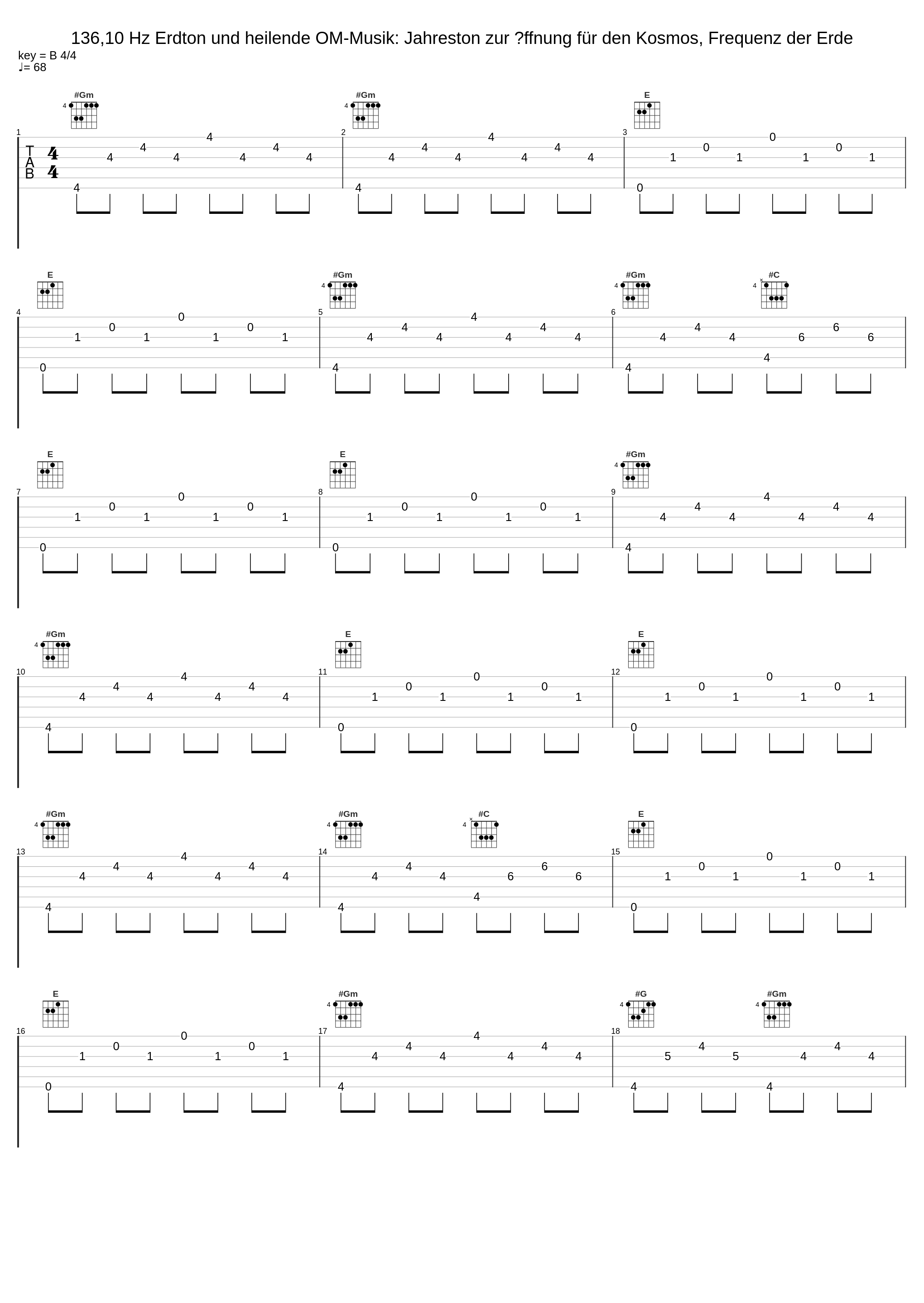 136,10 Hz Erdton und heilende OM-Musik: Jahreston zur Öffnung für den Kosmos, Frequenz der Erde_Max Entspannung,Torsten Abrolat,SyncSouls_1