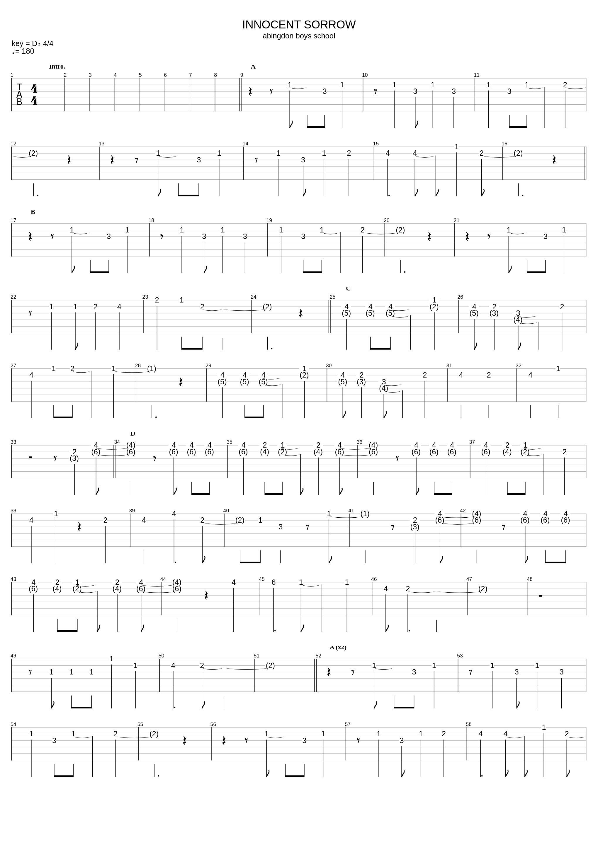 Innocent Sorrow_Abingdon Boys School_1