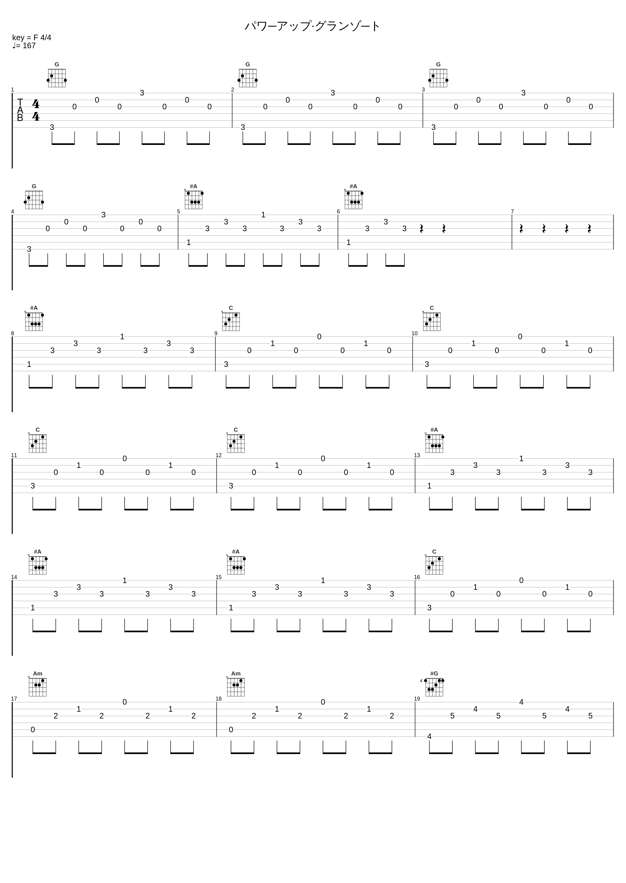 パワ─アップ·グランゾ─ト_田中公平_1