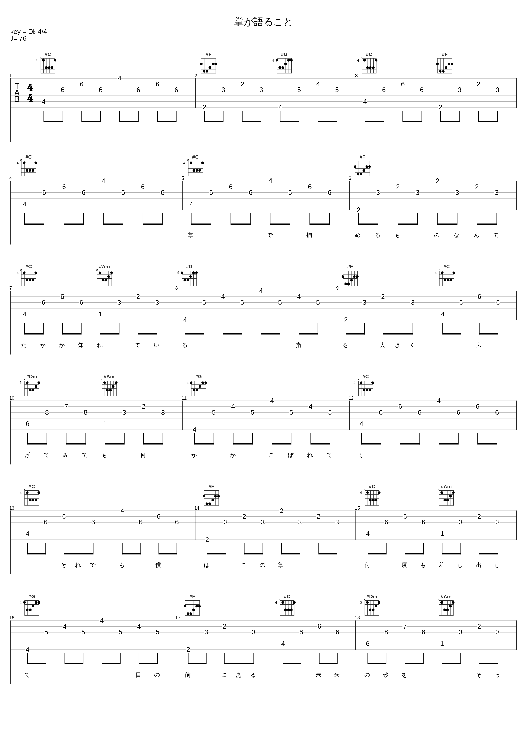 掌が語ること_AKB48_1