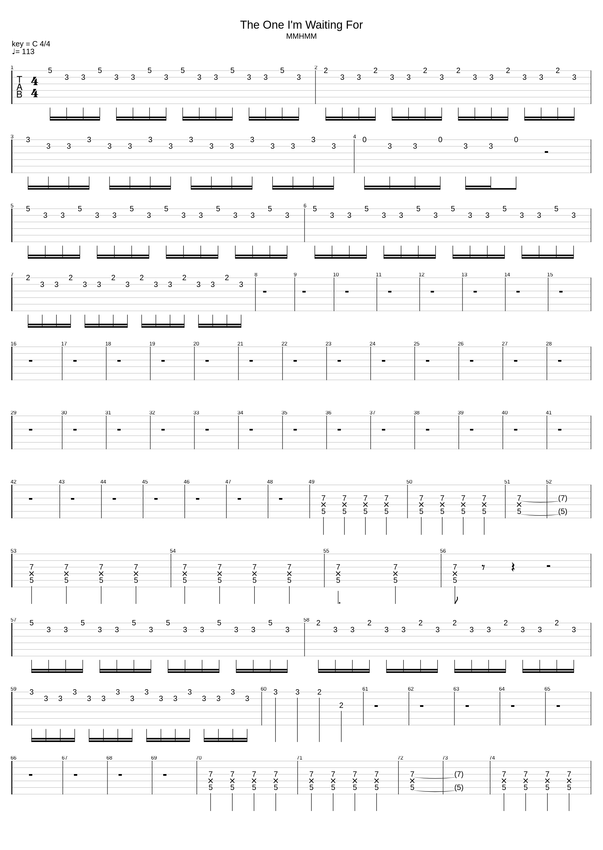 One I'm Waiting For_Relient K_1