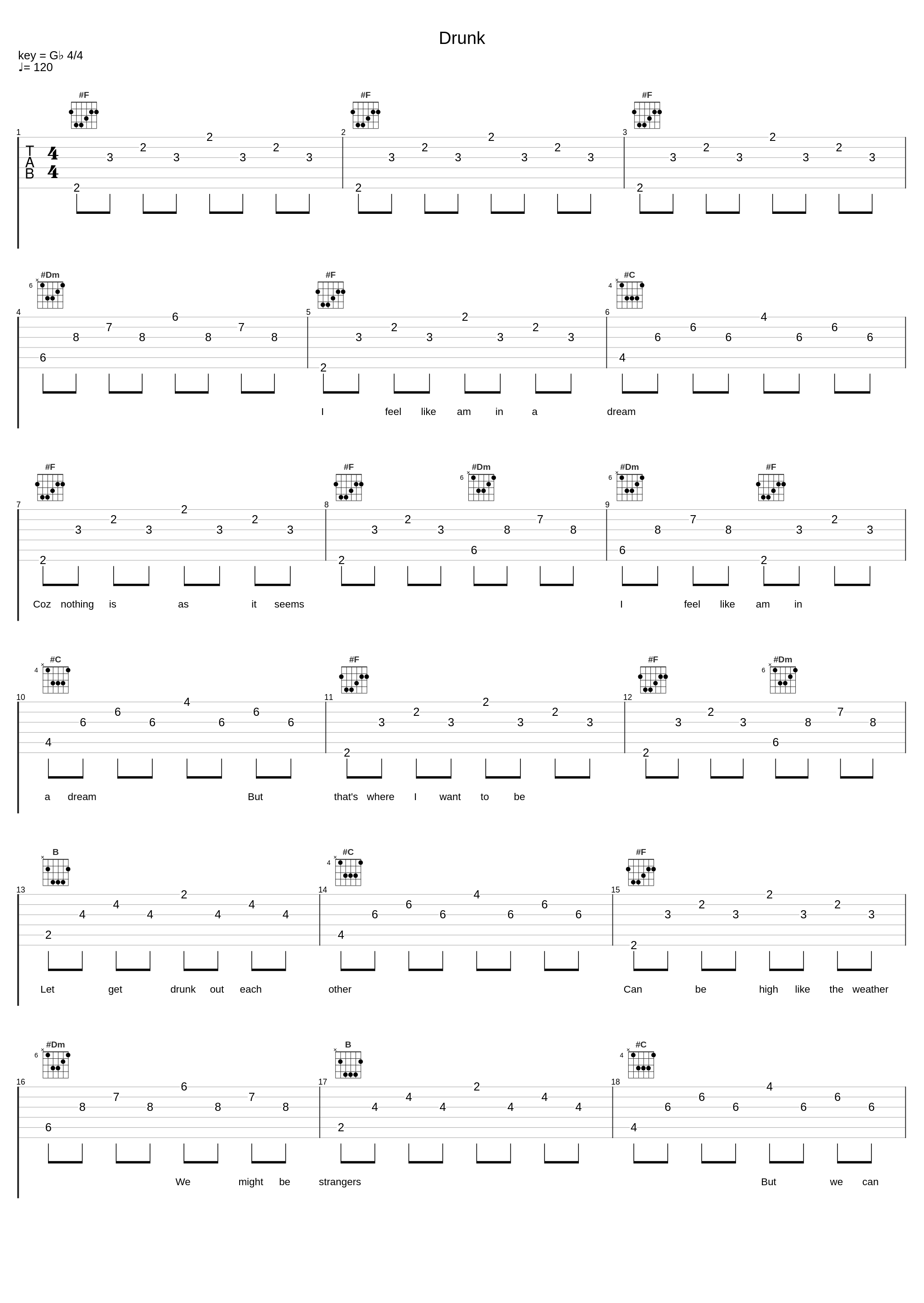 Drunk_徐梦圆,嘿人李逵Noisemakers,J Cason_1