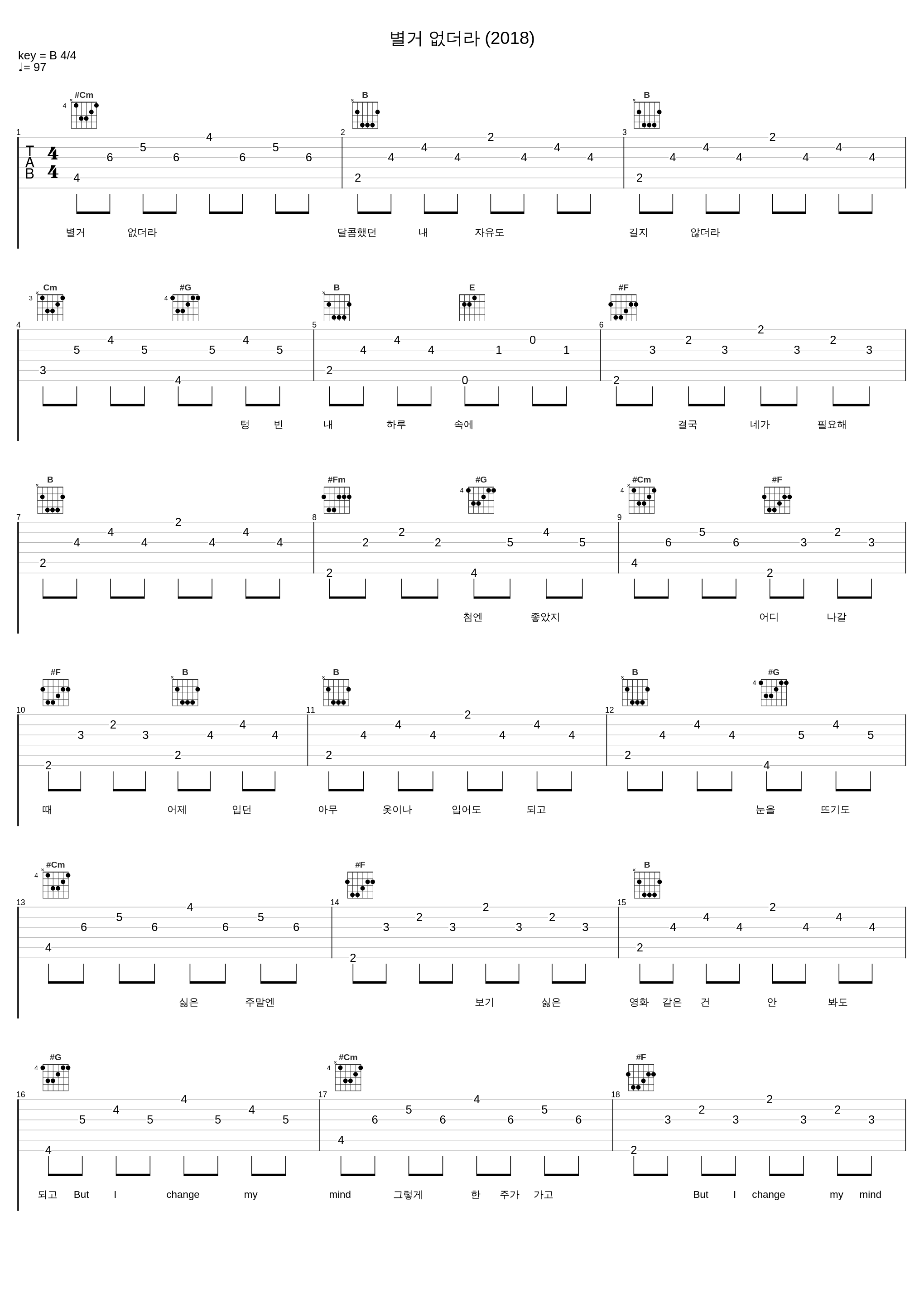 별거 없더라 (2018)_TAKE_1