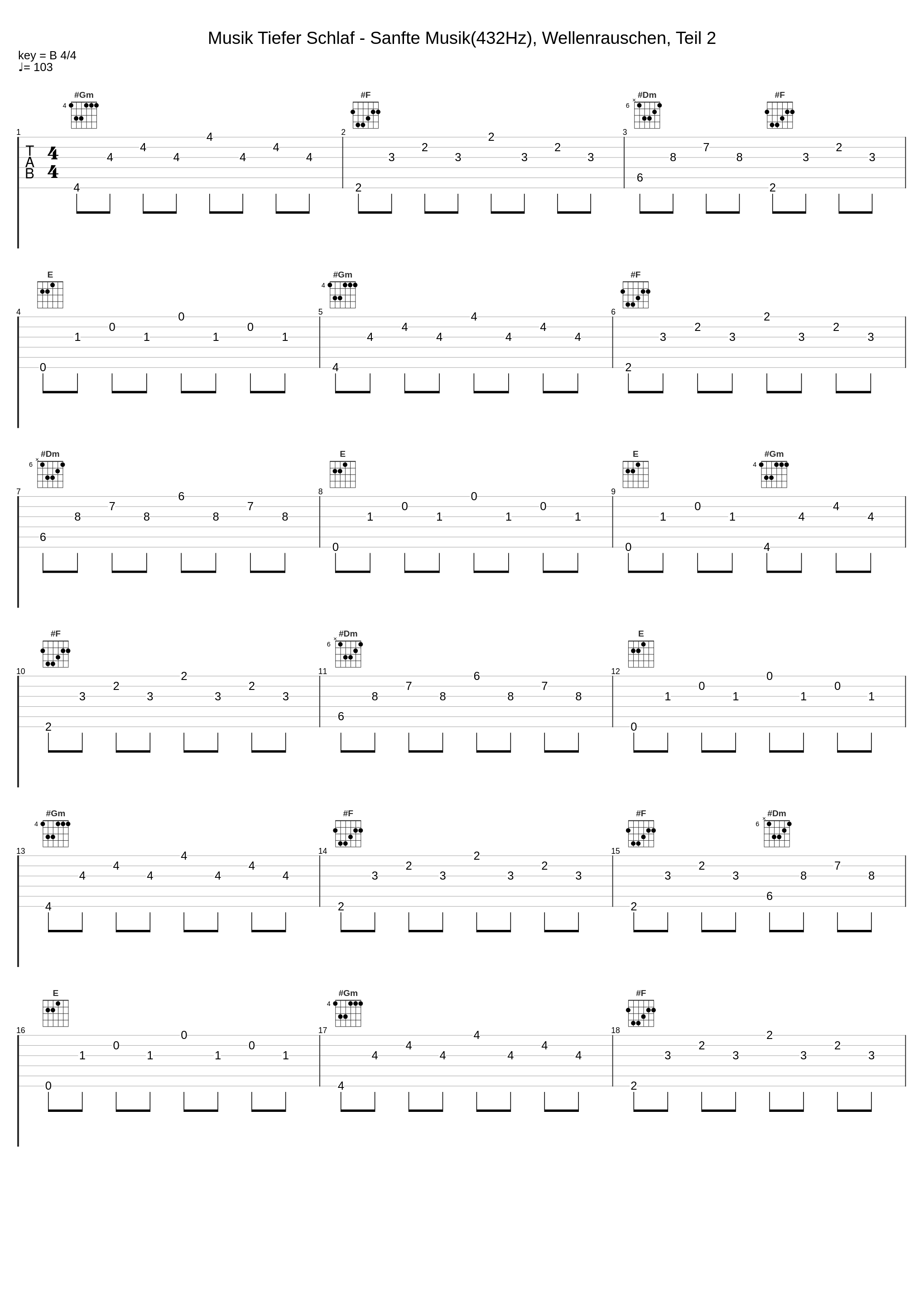 Musik Tiefer Schlaf - Sanfte Musik(432Hz), Wellenrauschen, Teil 2_Torsten Abrolat,Max Entspannung,SyncSouls_1