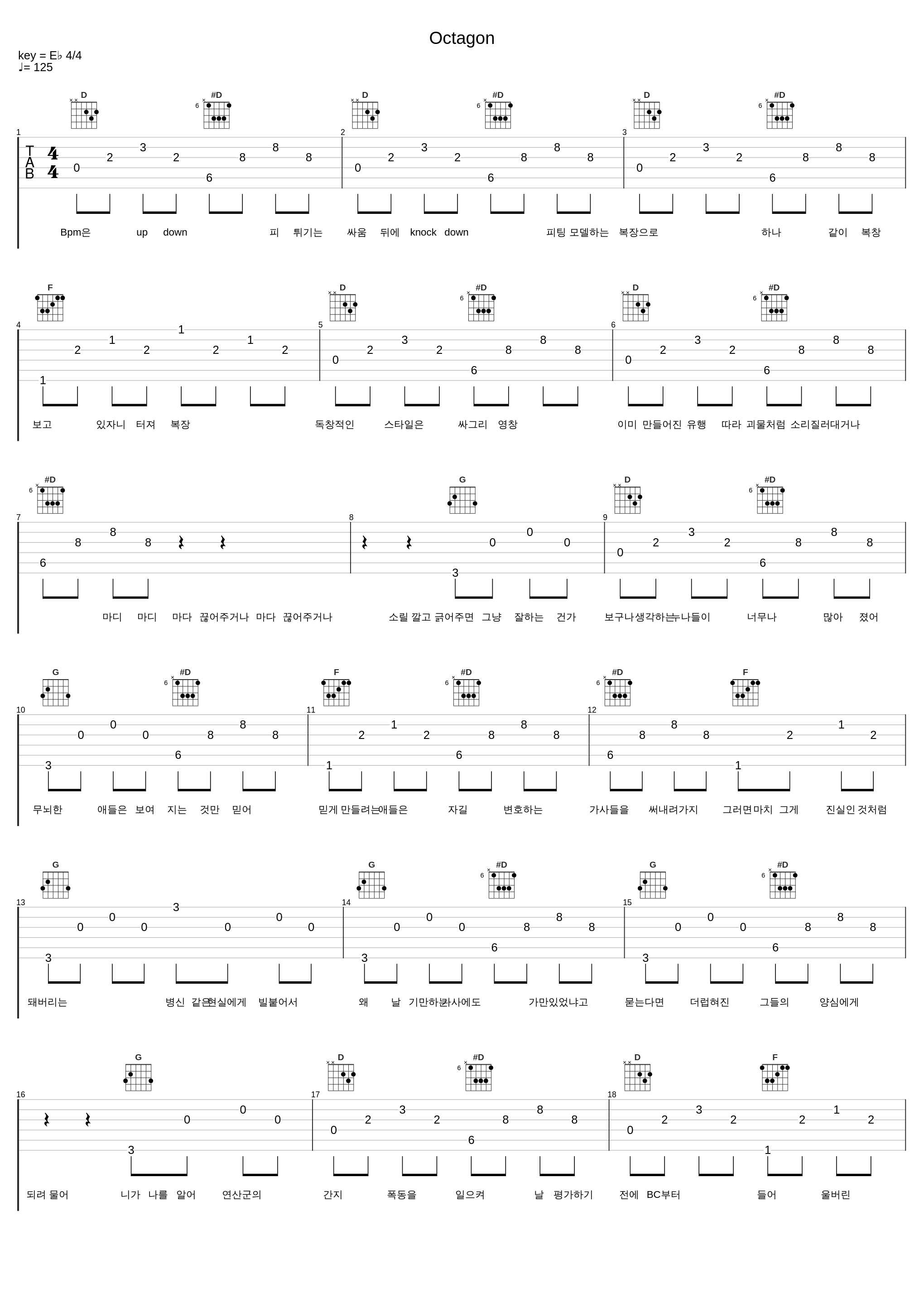 Octagon_Outsider,투탁 핀셔,레어하츠,사포 (SAPO)_1