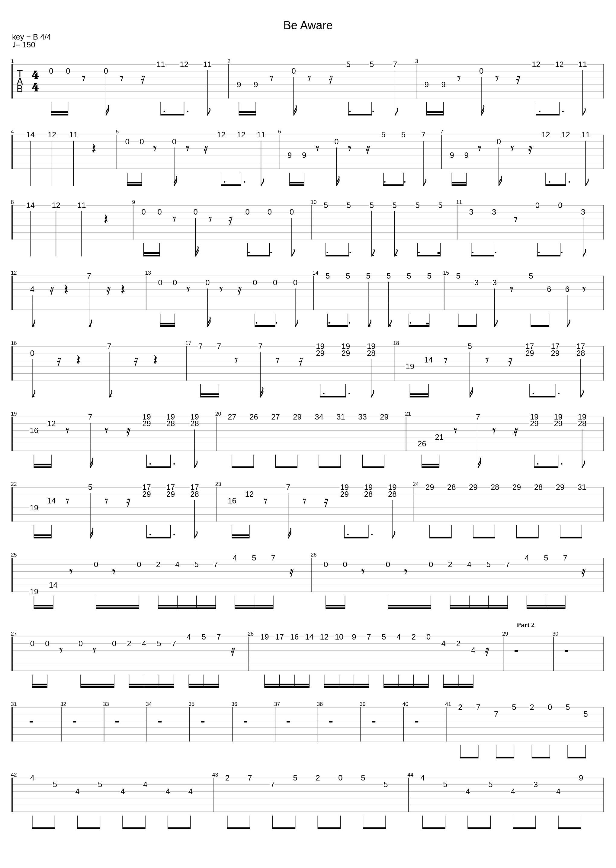 Be Aware B_Max Wegener_1