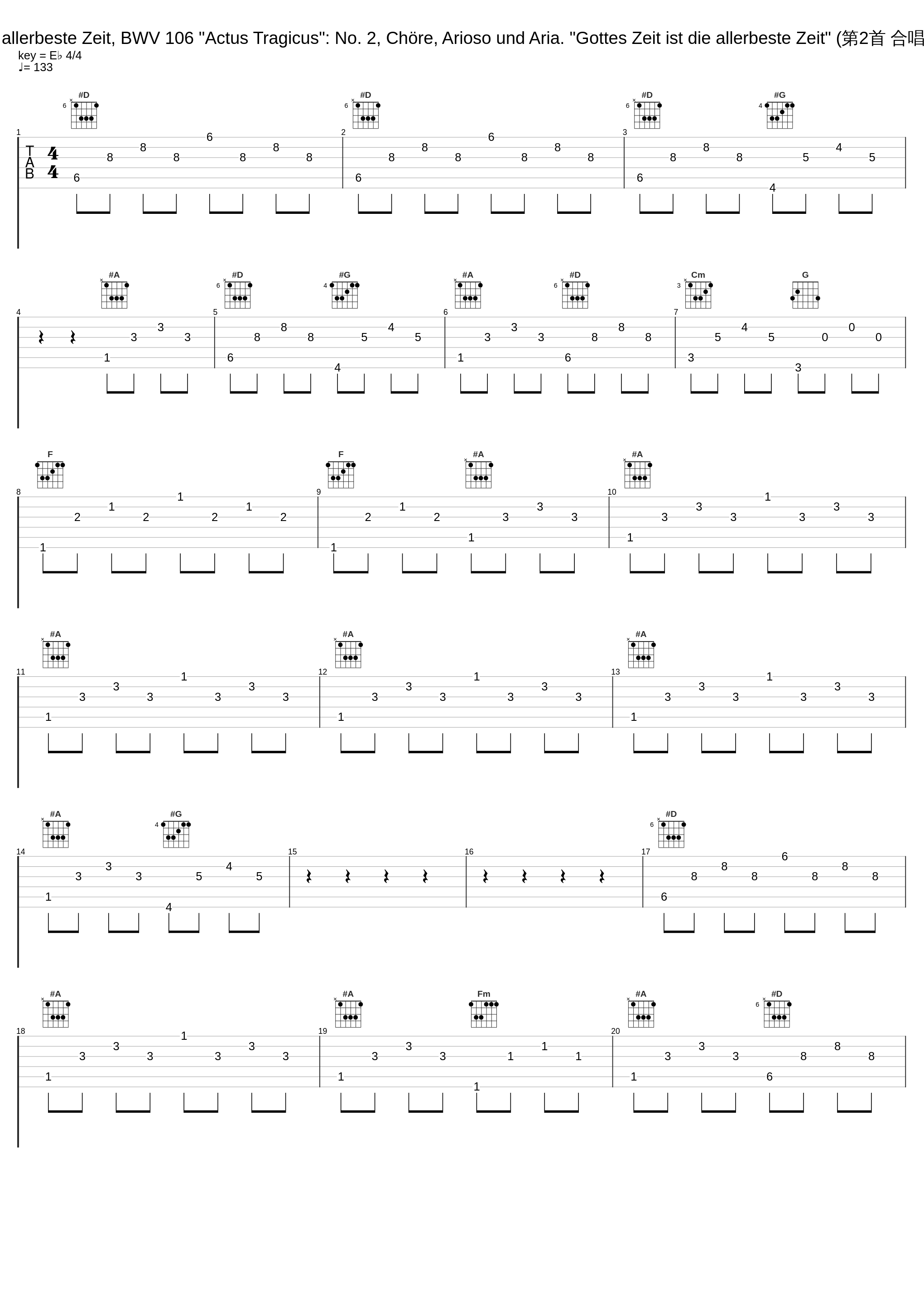 Bach, JS: Gottes Zeit ist die allerbeste Zeit, BWV 106 "Actus Tragicus": No. 2, Chöre, Arioso und Aria. "Gottes Zeit ist die allerbeste Zeit" (第2首 合唱：“上帝的时间” - “这是旧约”)_Gustav Leonhardt,Leonhardt-Consort,Collegium Vocale,GENT,Knabenchor Hannover,Marcus Klein,Marius Van Altena,Max van Egmond_1