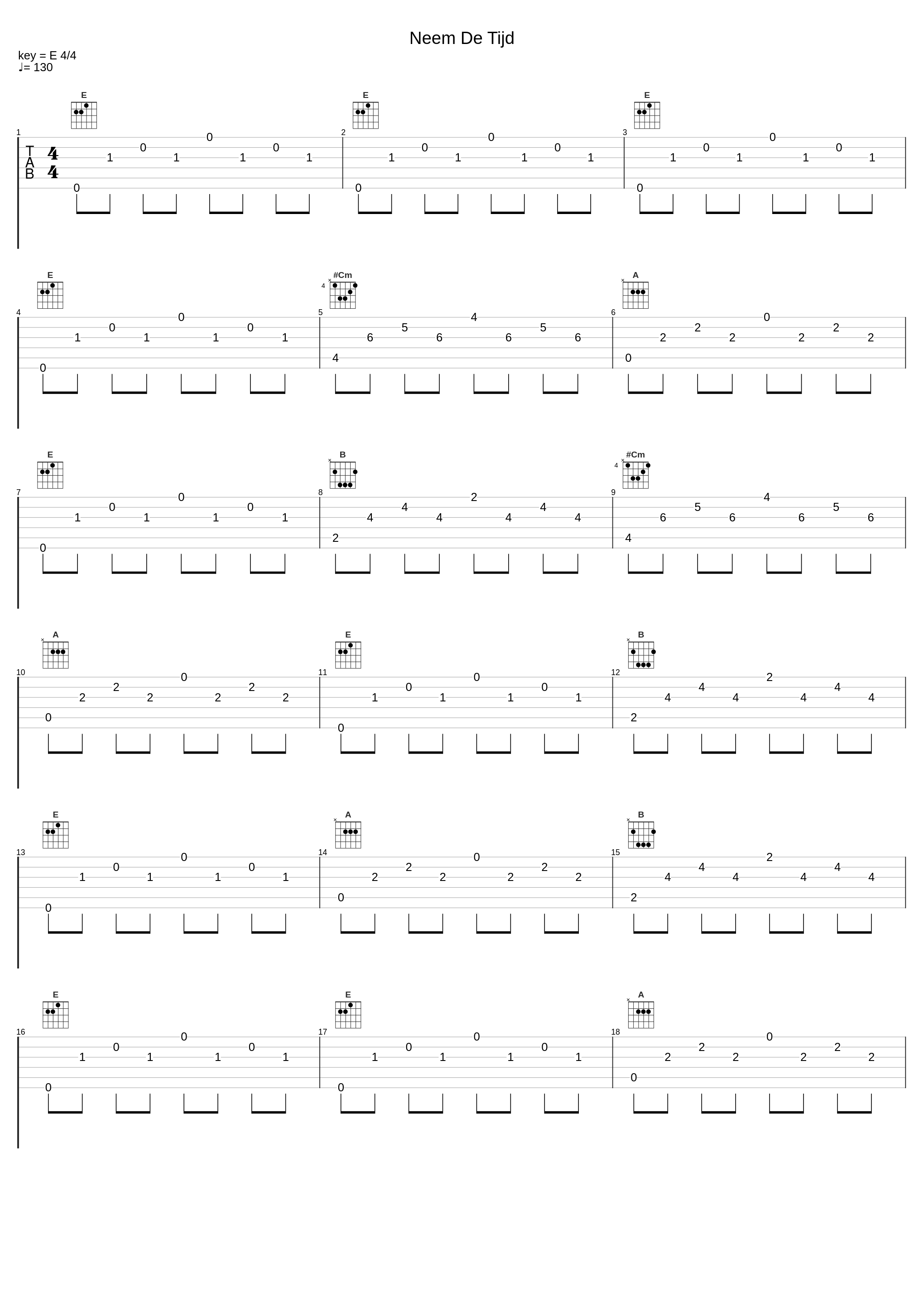 Neem De Tijd_Corry Konings,H.U. Wiegel,J. Heider,J. Zwart_1