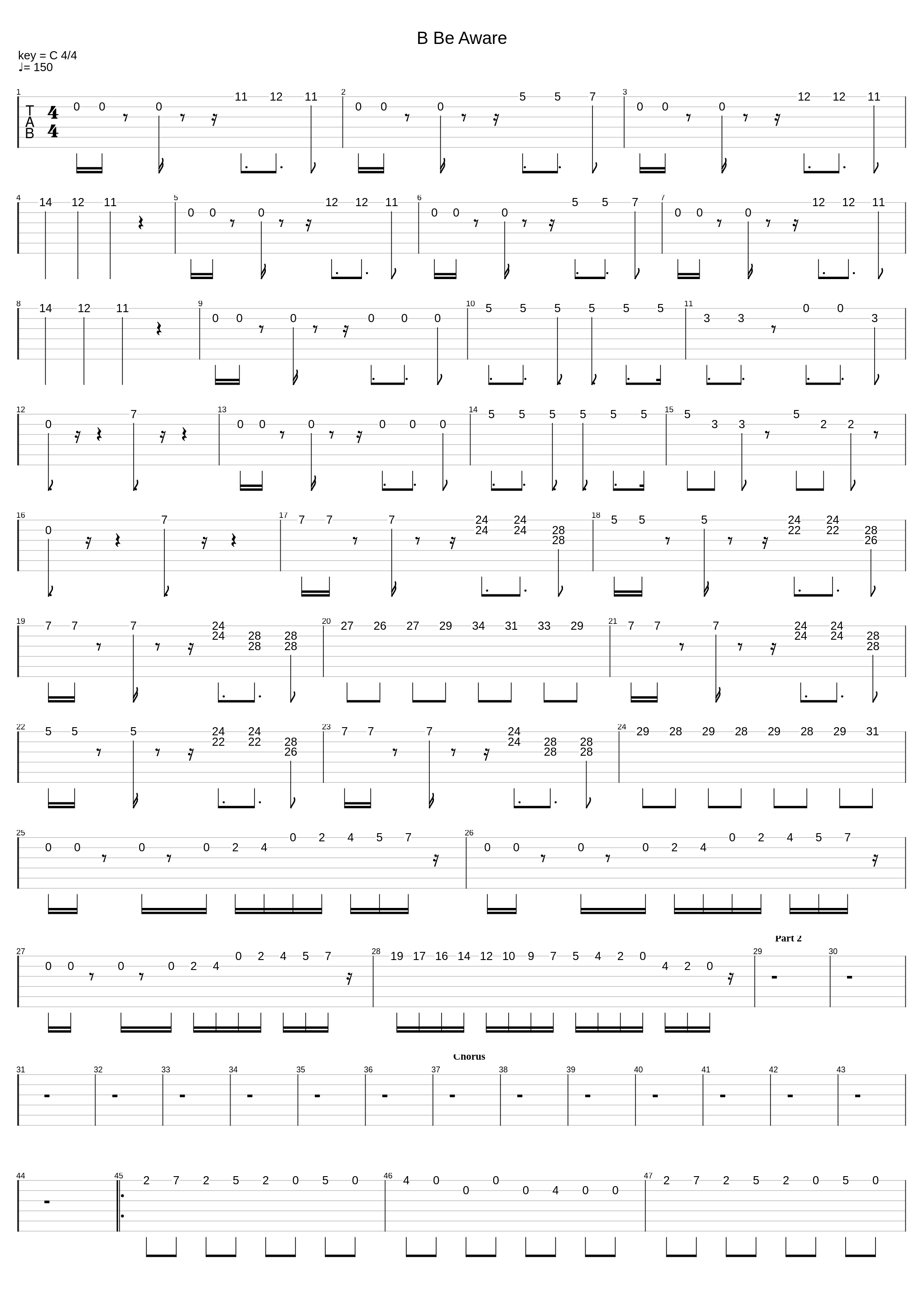 B Be Aware_Max Wegener_1