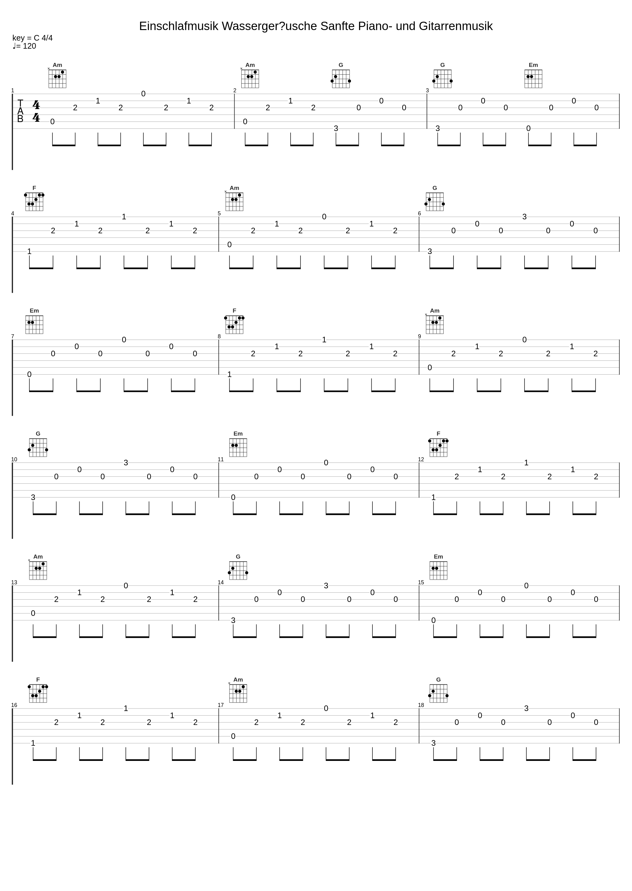 Einschlafmusik Wassergeräusche Sanfte Piano- und Gitarrenmusik_Torsten Abrolat,Max Entspannung,SyncSouls_1