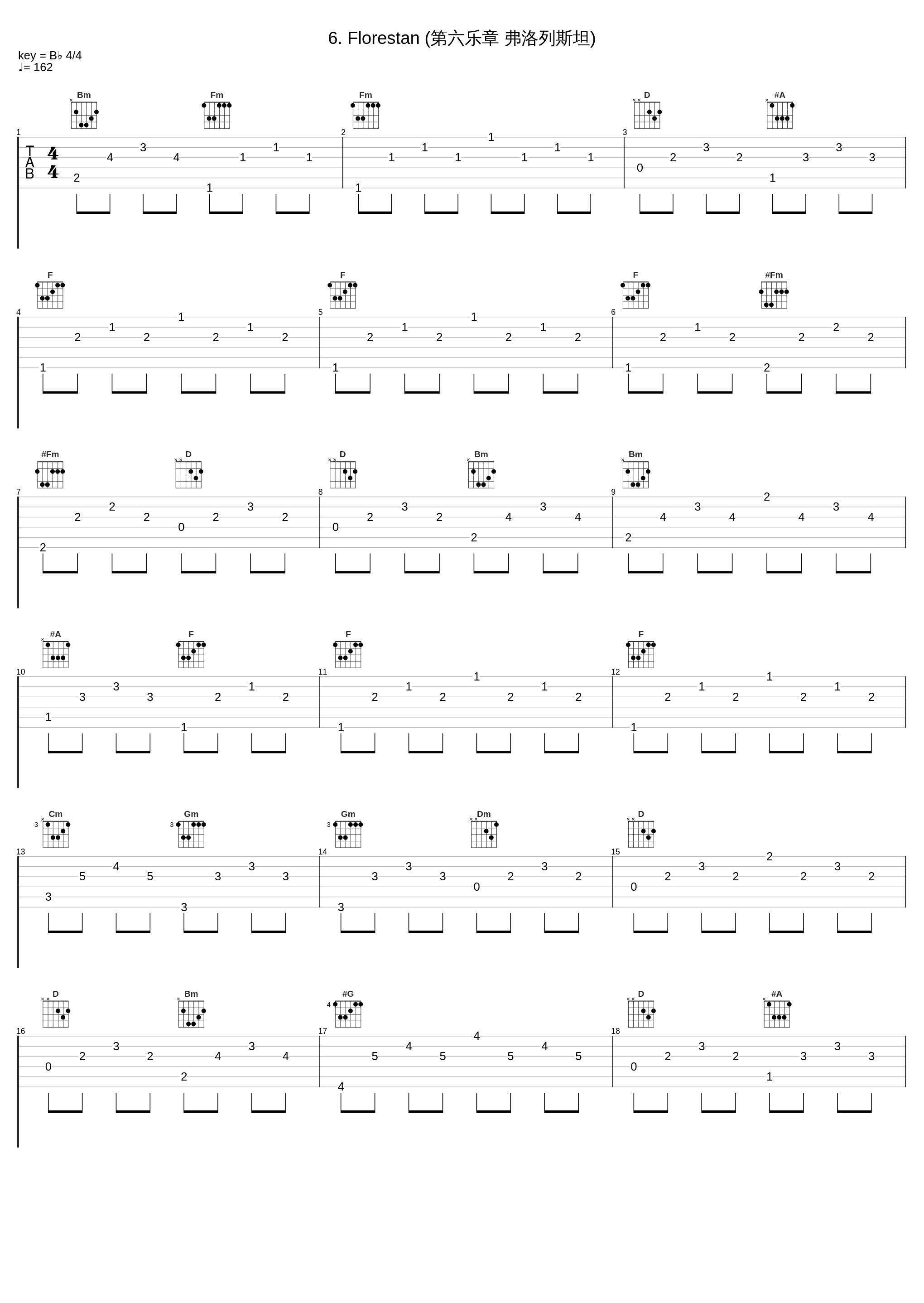 6. Florestan (第六乐章 弗洛列斯坦)_李云迪_1