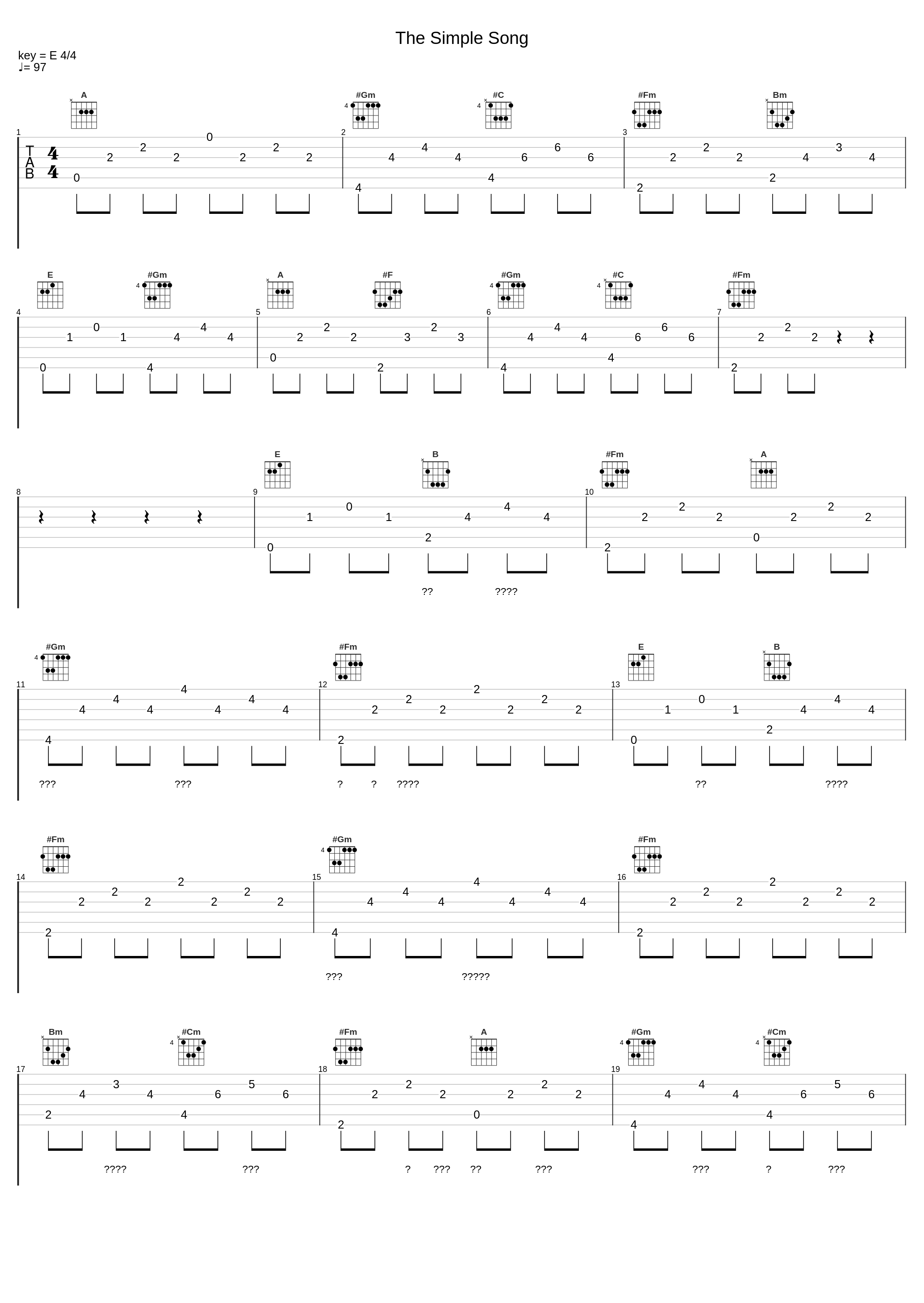 The Simple Song_LambC_1