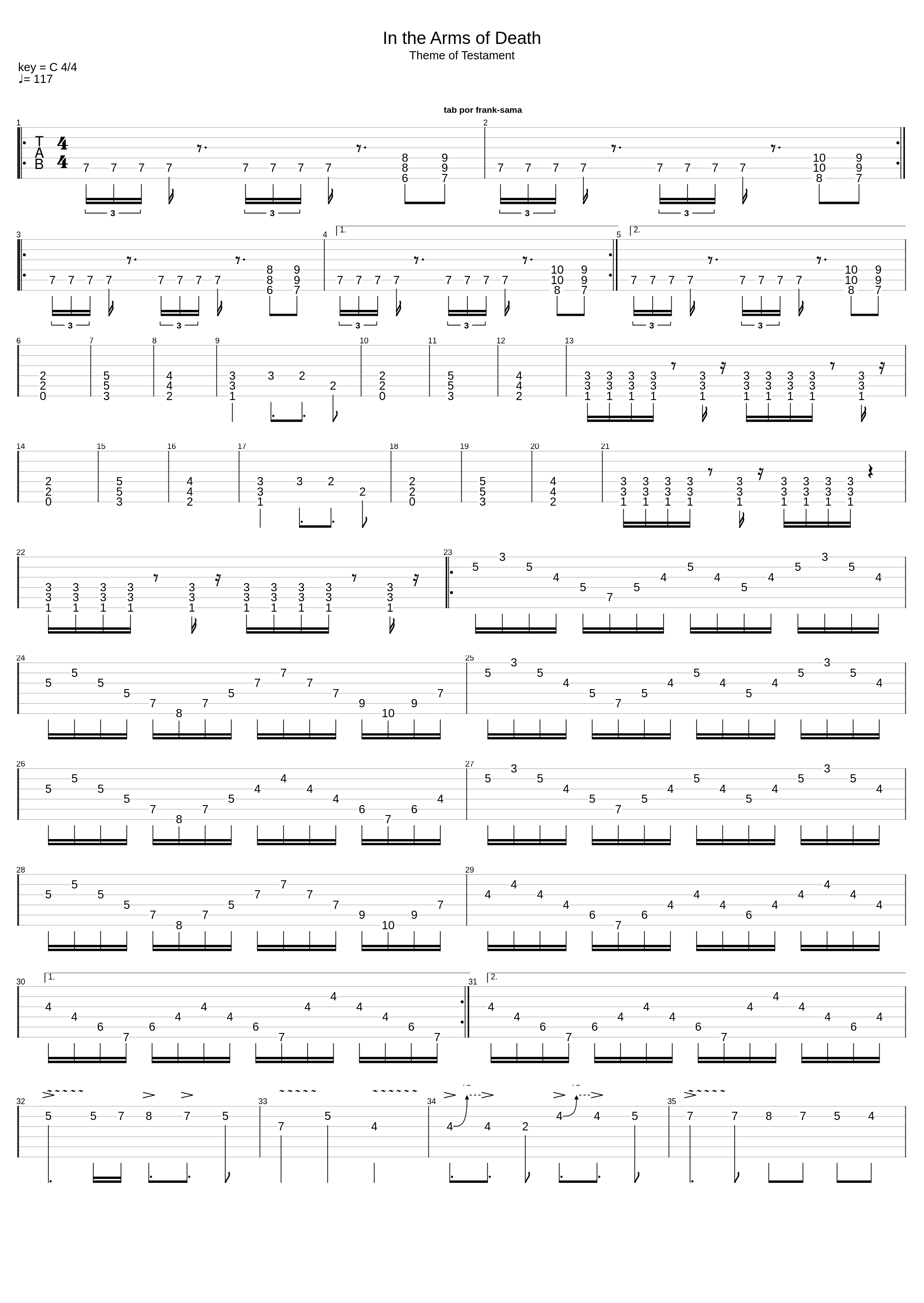 X  Isuka - In The Arms Of Death_Guilty Gear X_1
