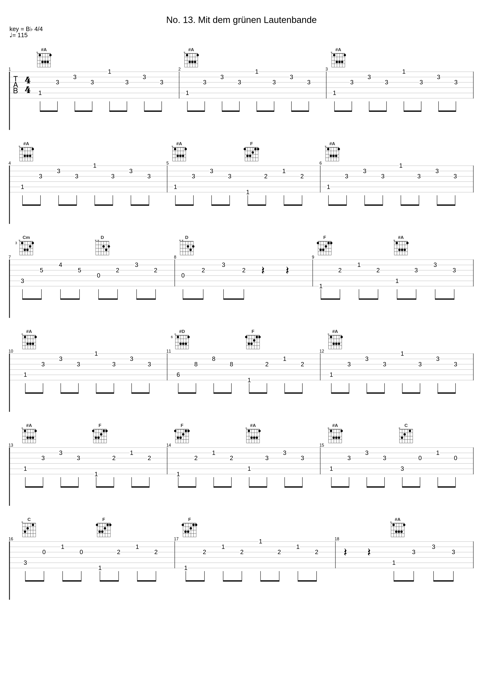 No. 13. Mit dem grünen Lautenbande_Peter Schreier,Walter Olbertz_1