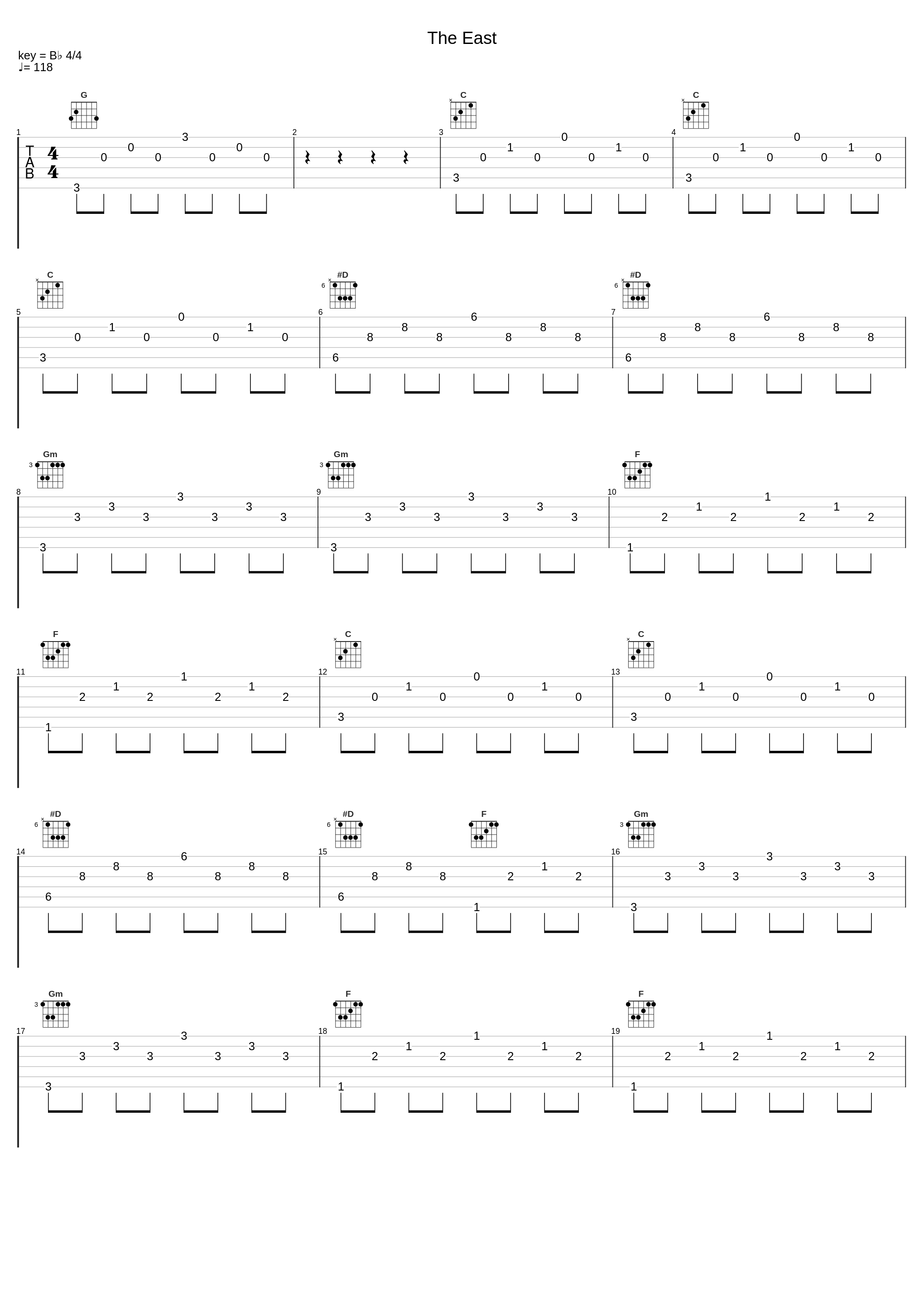 The East_TWO LANES_1