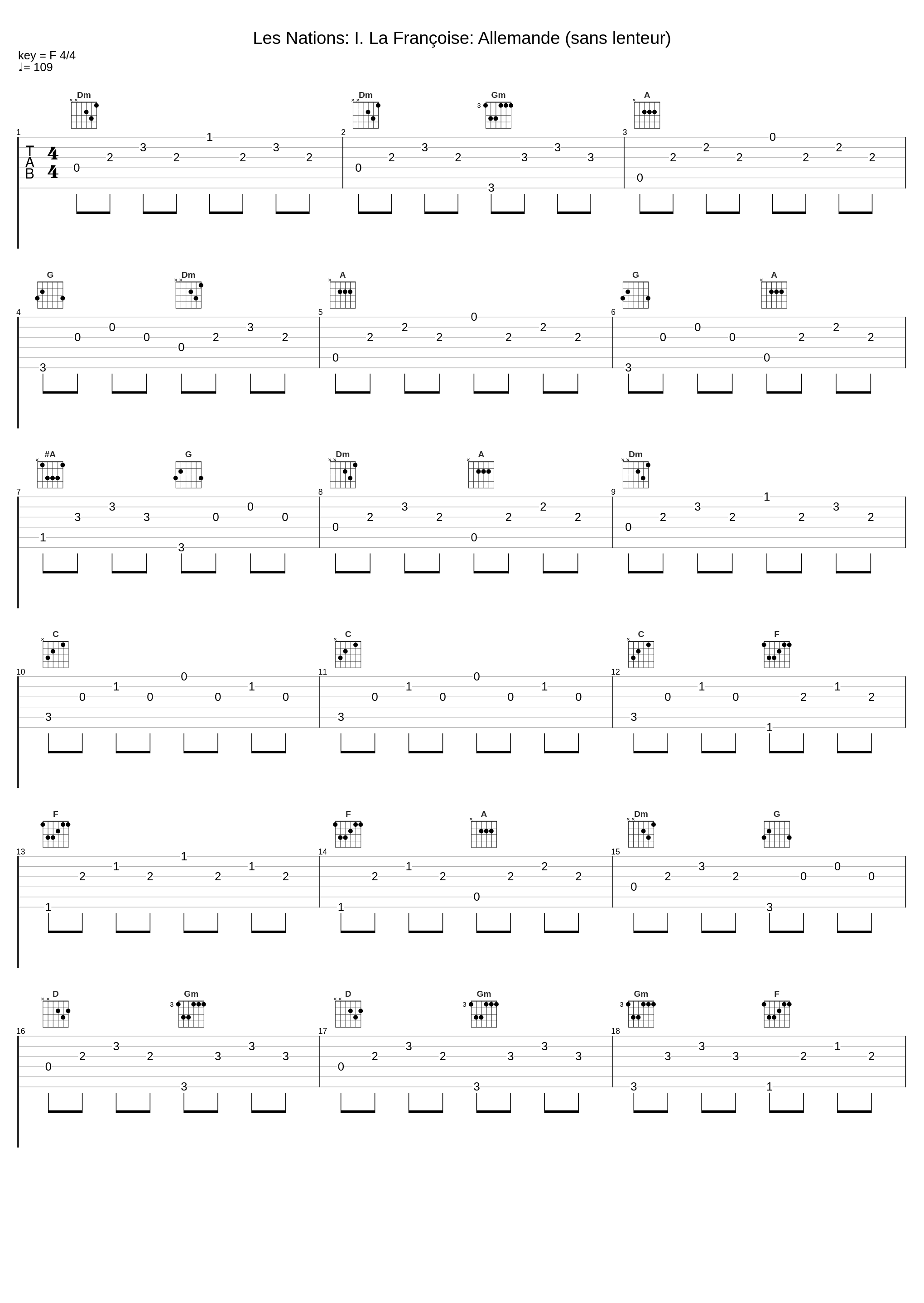 Les Nations: I. La Françoise: Allemande (sans lenteur)_Florilegium,Francois Couperin_1