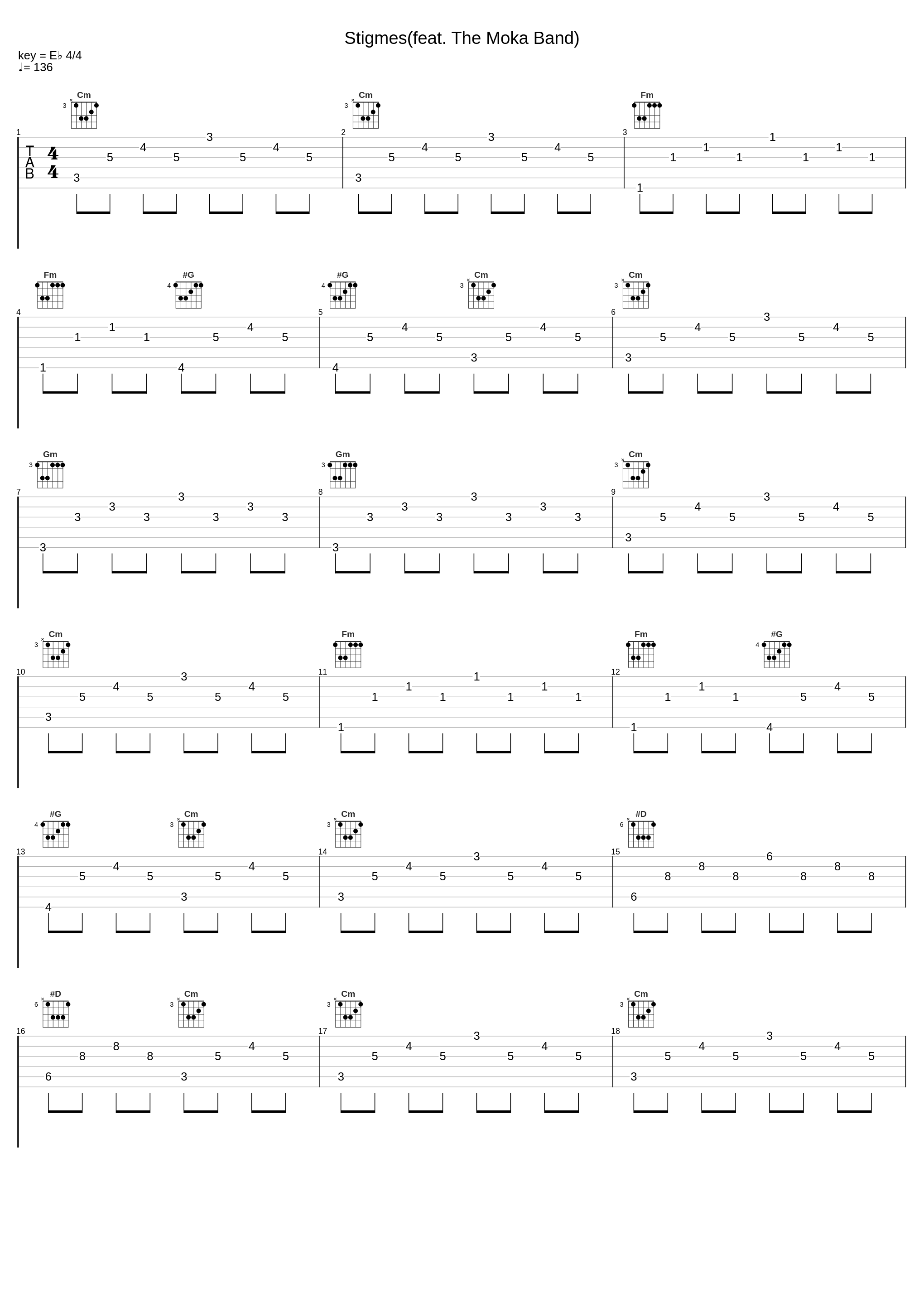 Stigmes(feat. The Moka Band)_MCD,The Moka Band_1