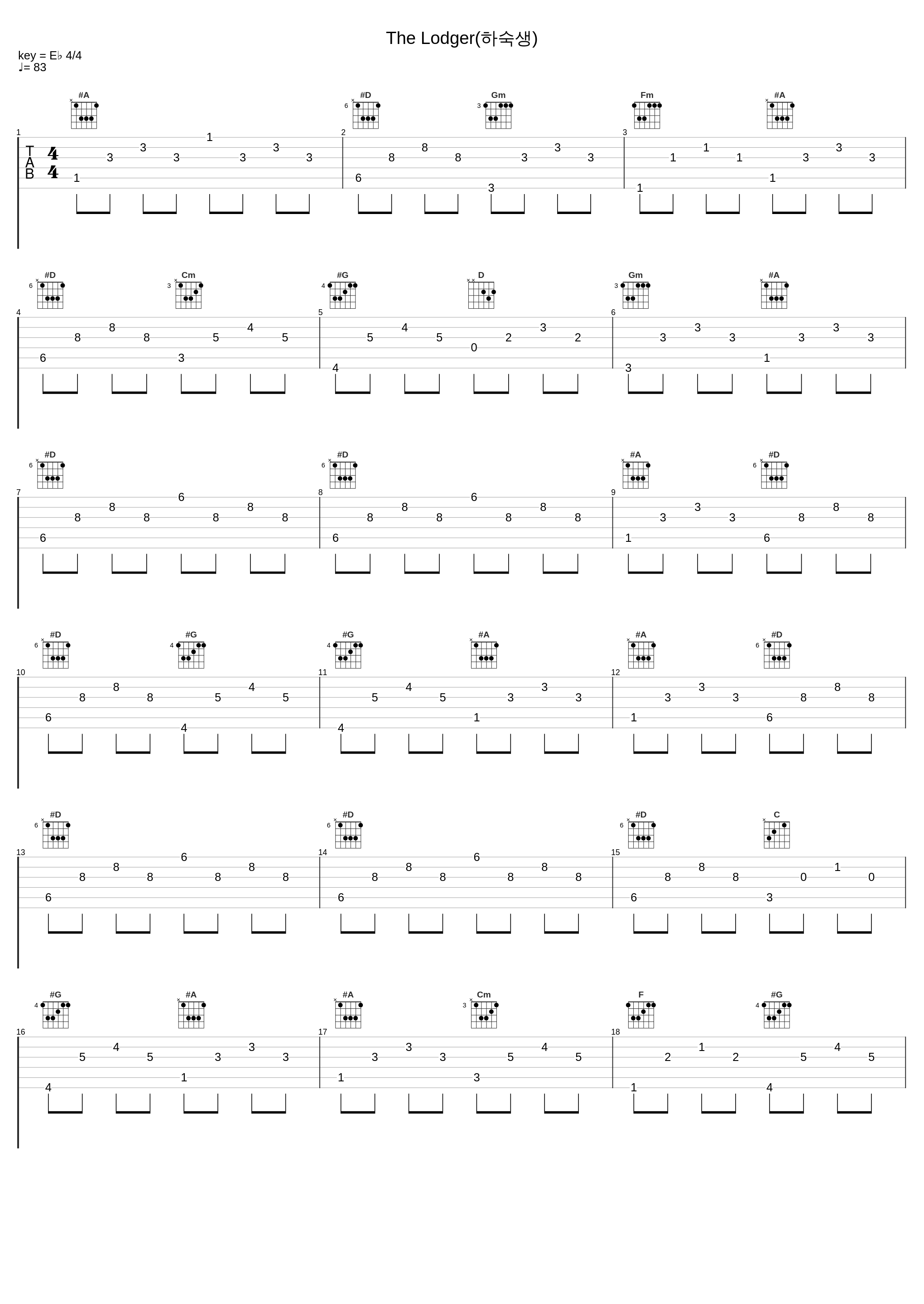 The Lodger(하숙생)_罗勋儿_1