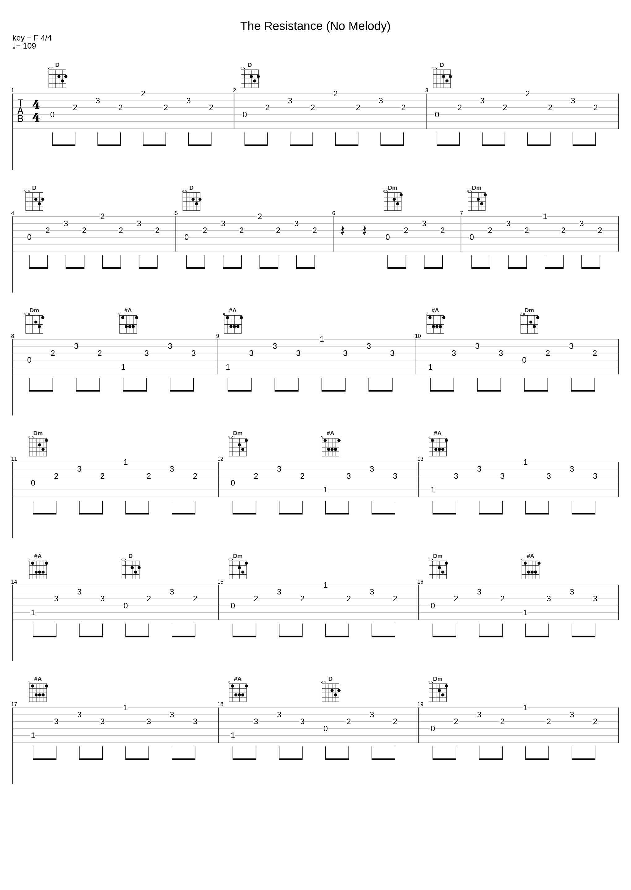 The Resistance (No Melody)_X-Ray Dog_1