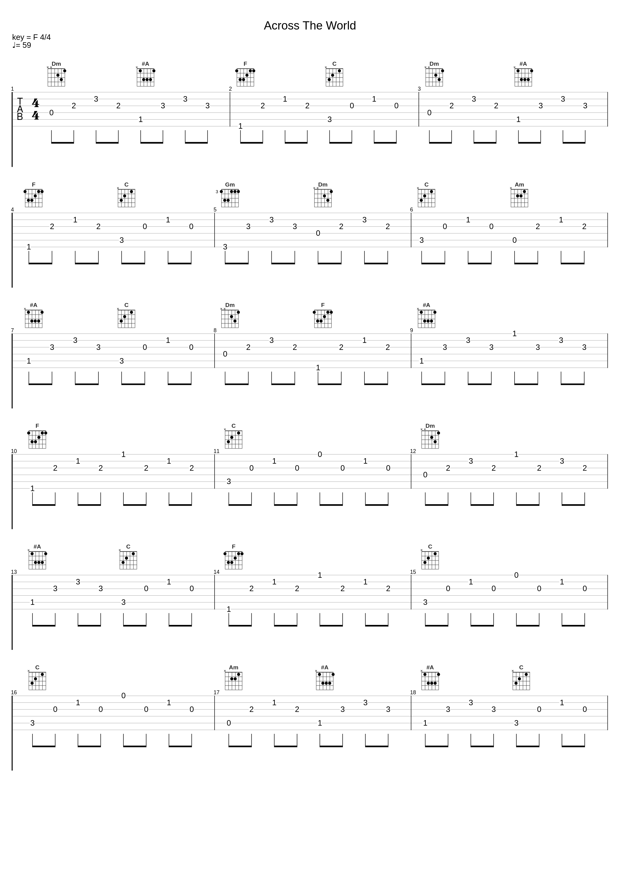 Across The World_X-Ray Dog_1