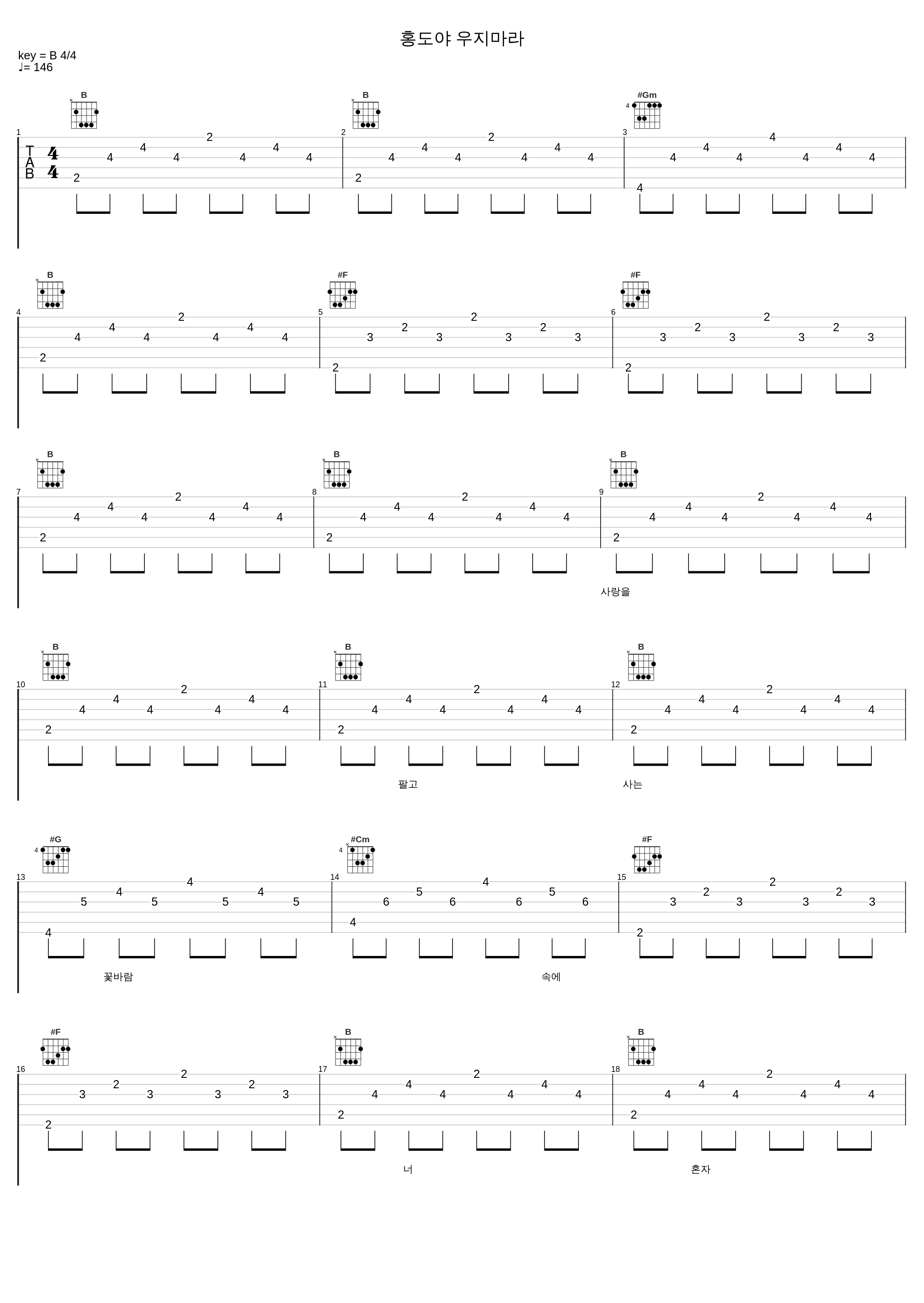 홍도야 우지마라_罗勋儿_1