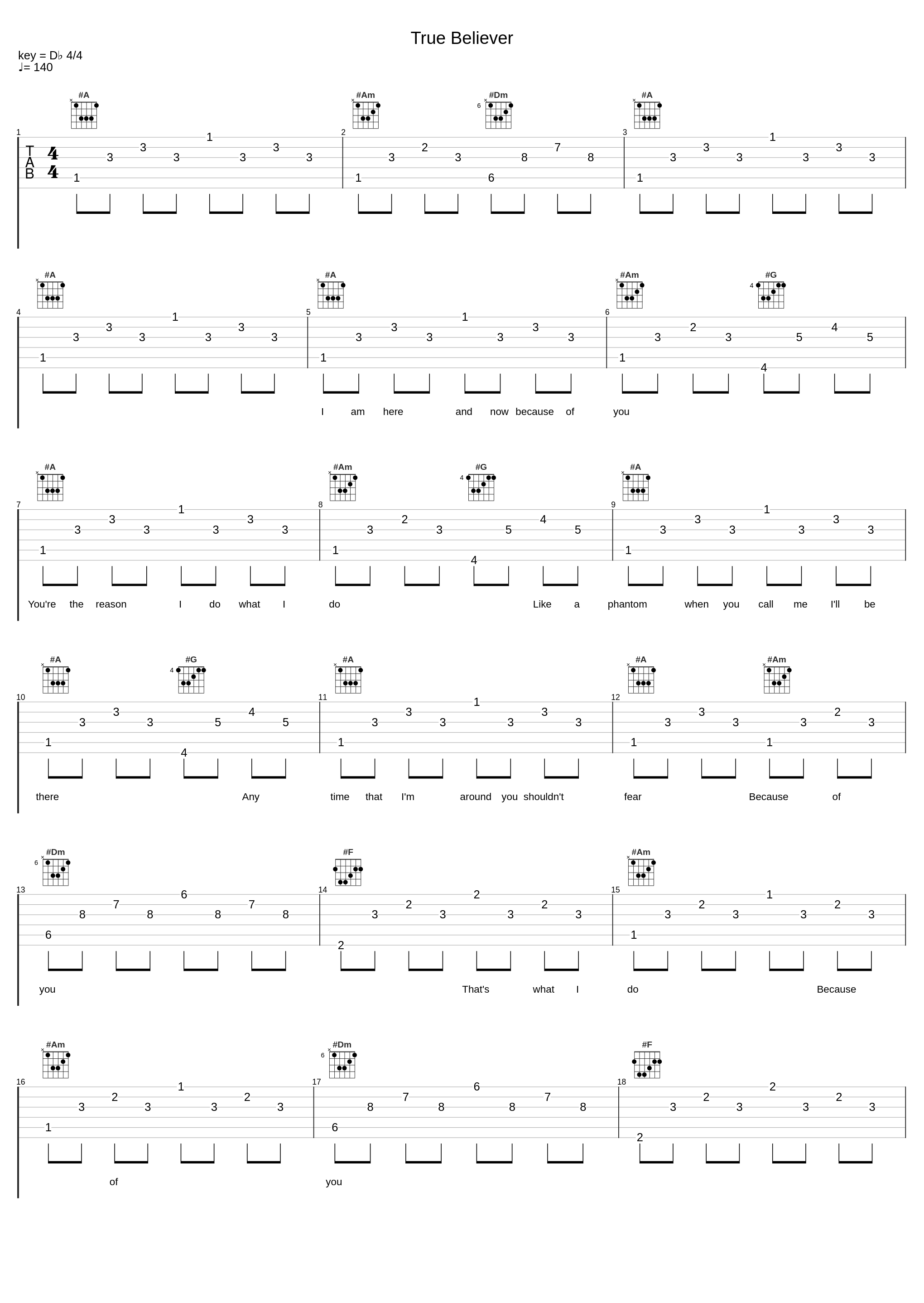 True Believer_E-Type_1