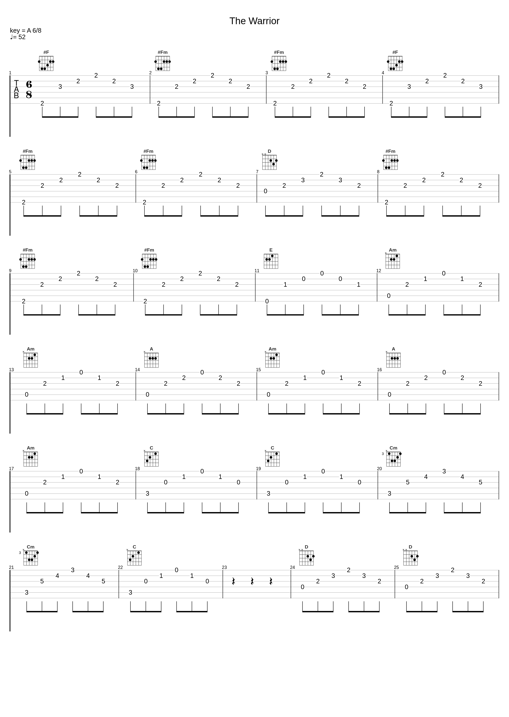 The Warrior_X-Ray Dog_1