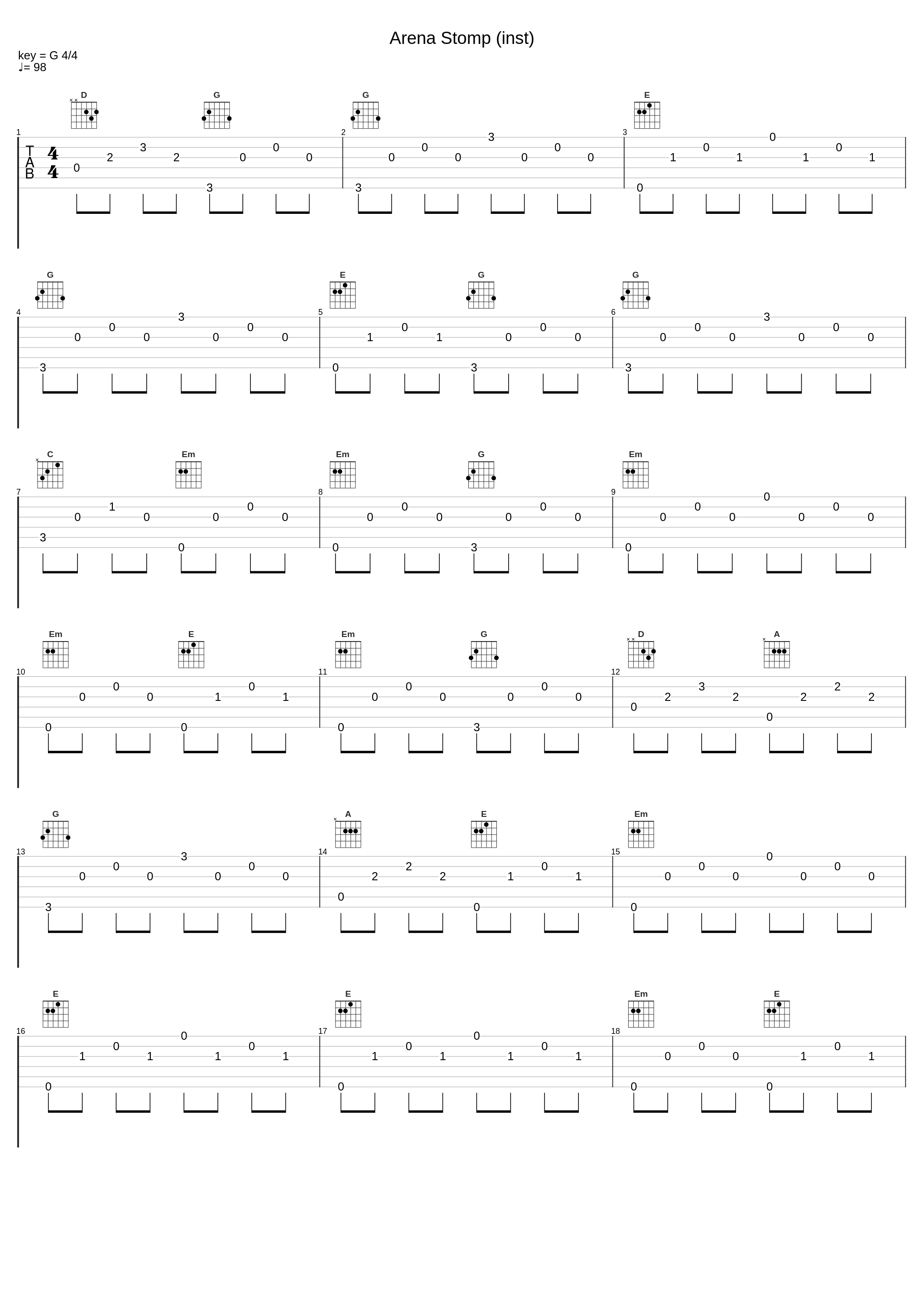 Arena Stomp (inst)_X-Ray Dog_1