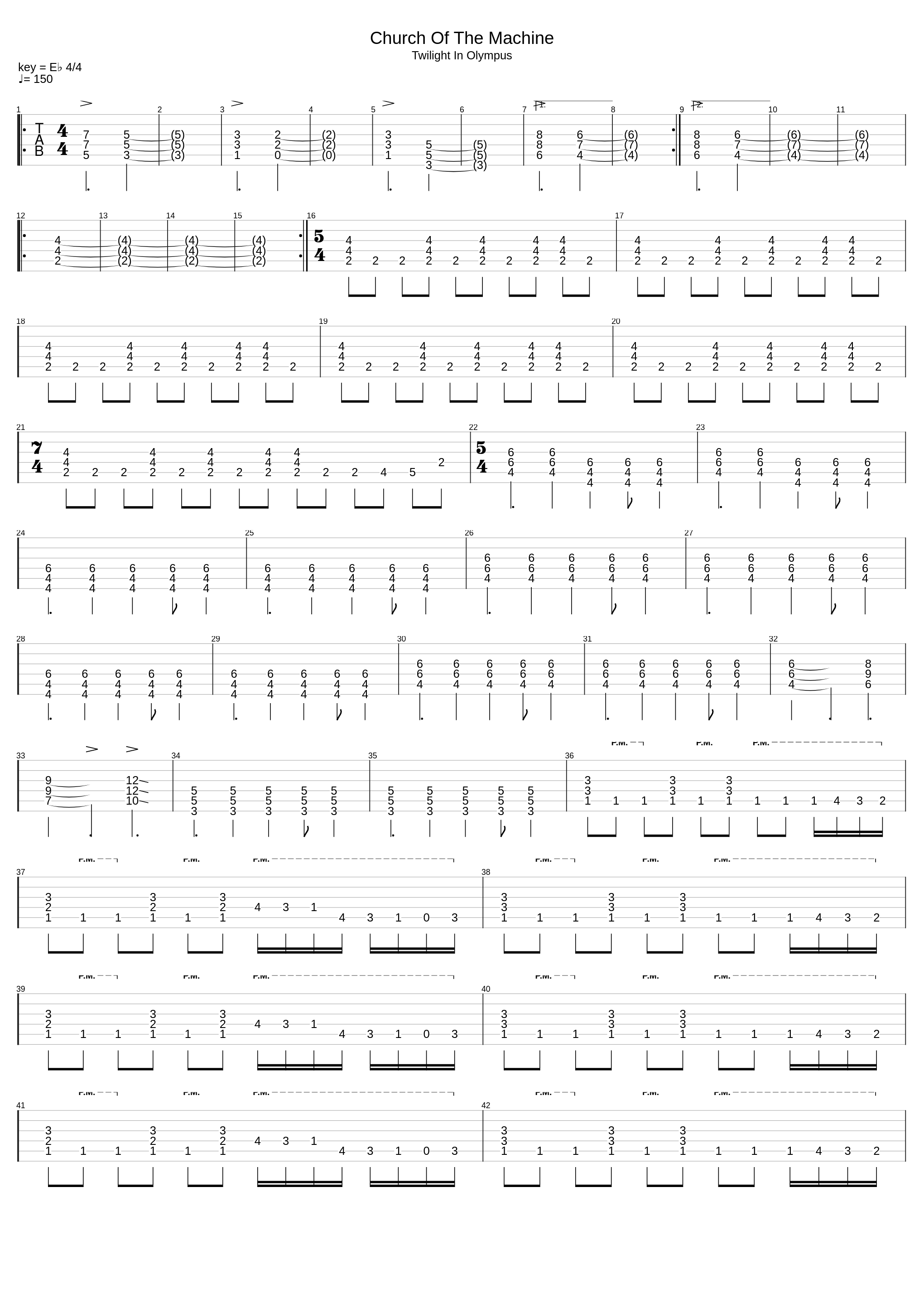 Church Of The Machine_Symphony X_1