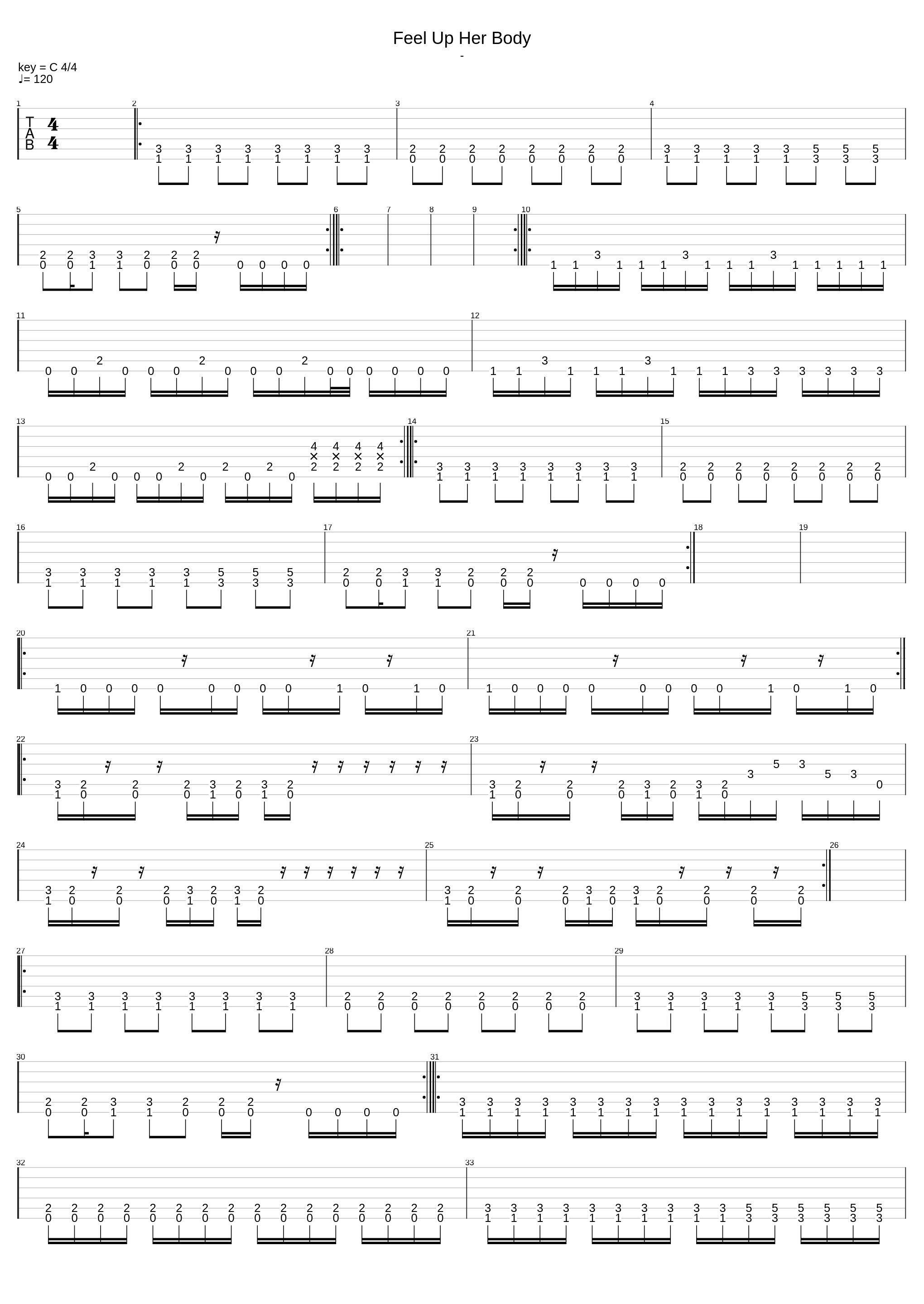 Feel Up Her Body_Blue Goblins_1