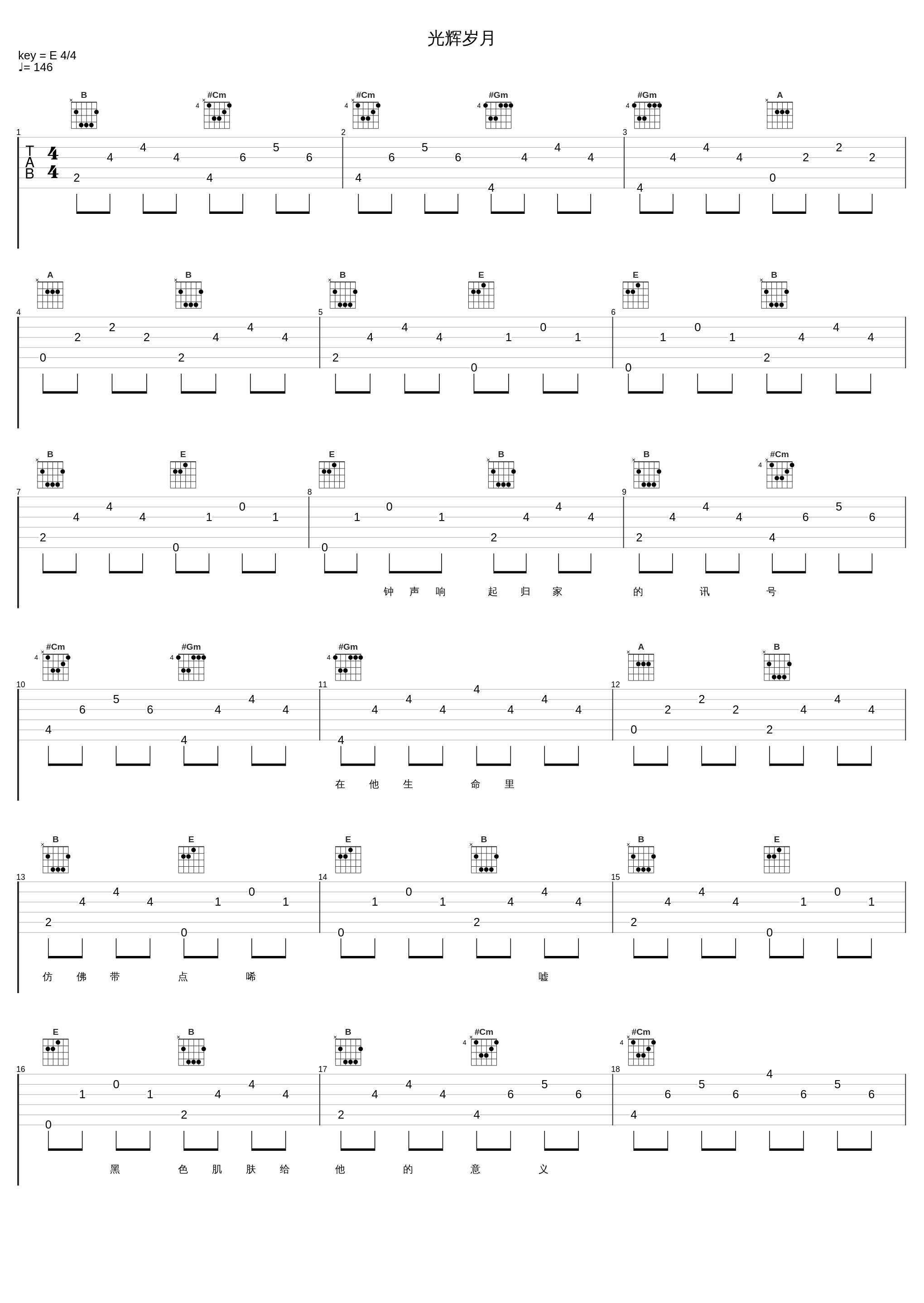 光辉岁月_黄家驹,网络歌手_1