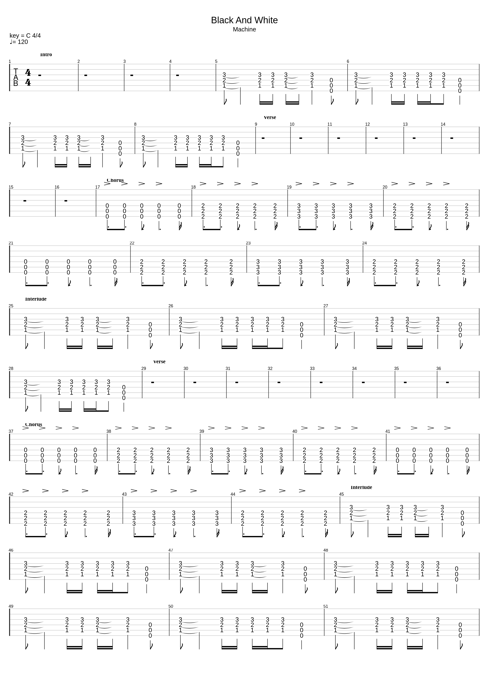 Black And White_Static-X_1