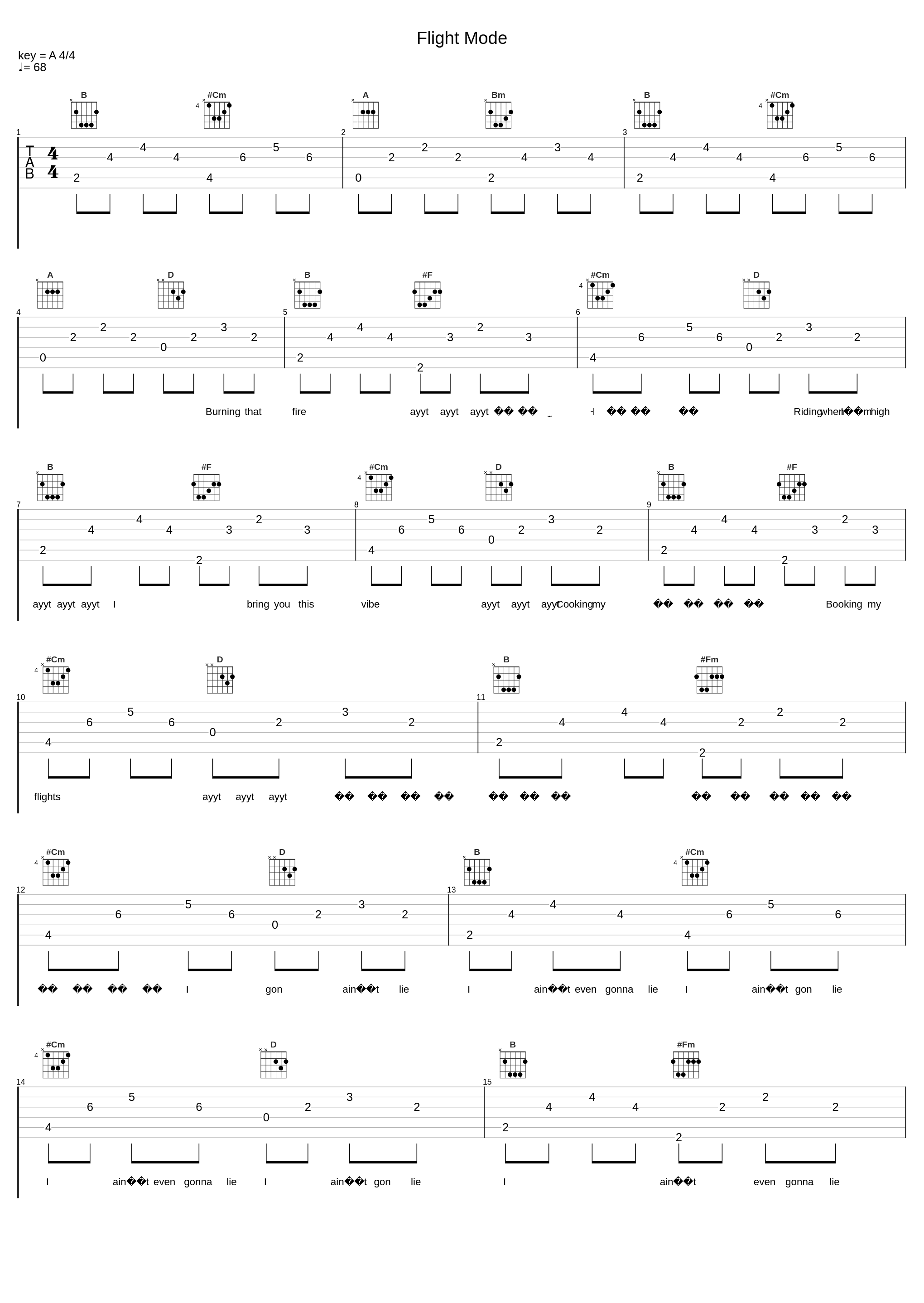 Flight Mode_梦徐MX,KelsThaLighter_1