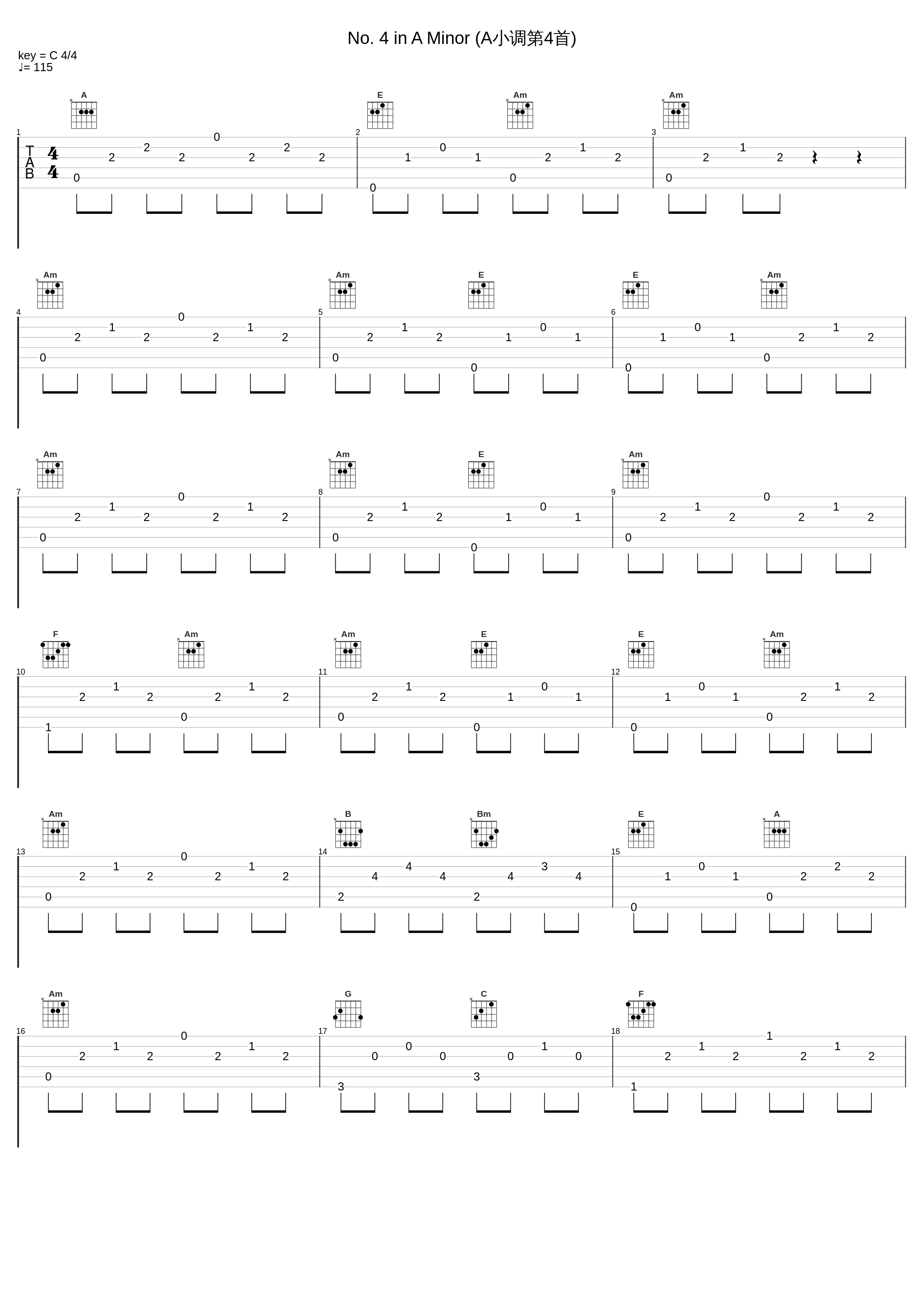 No. 4 in A Minor (A小调第4首)_Pavel Egorov_1