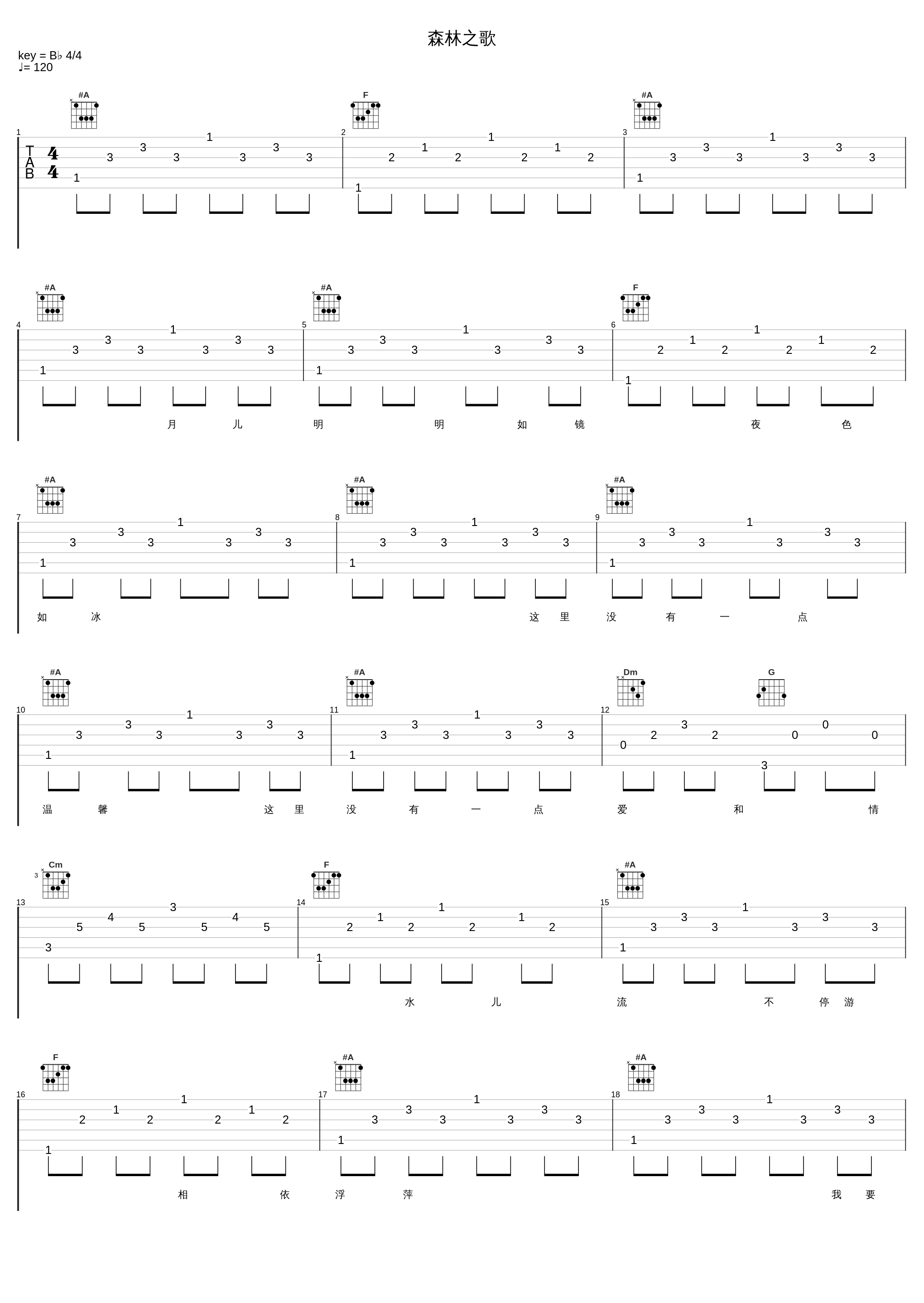 森林之歌_叶丽仪_1