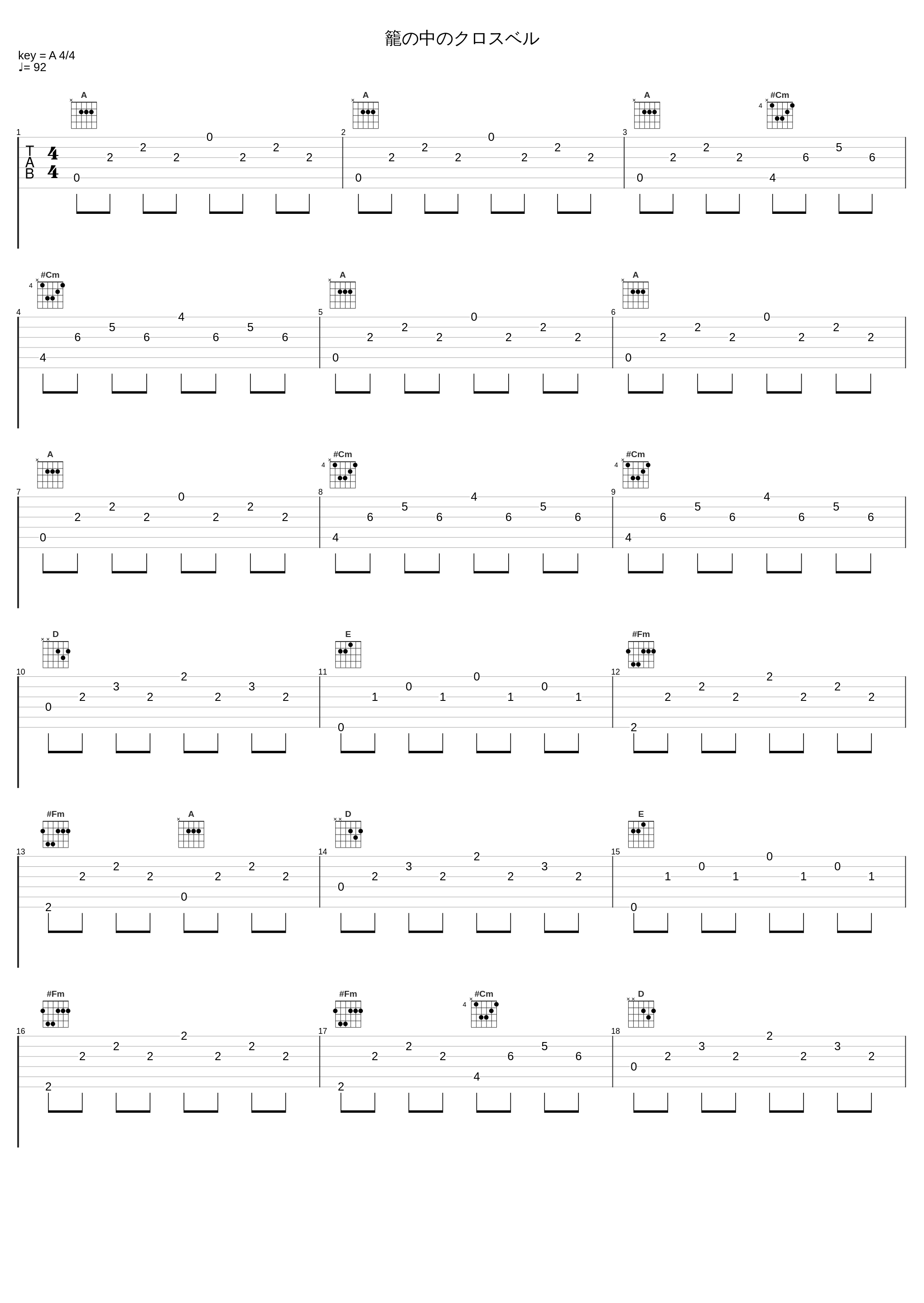 籠の中のクロスベル_Falcom Sound Team J.D.K._1