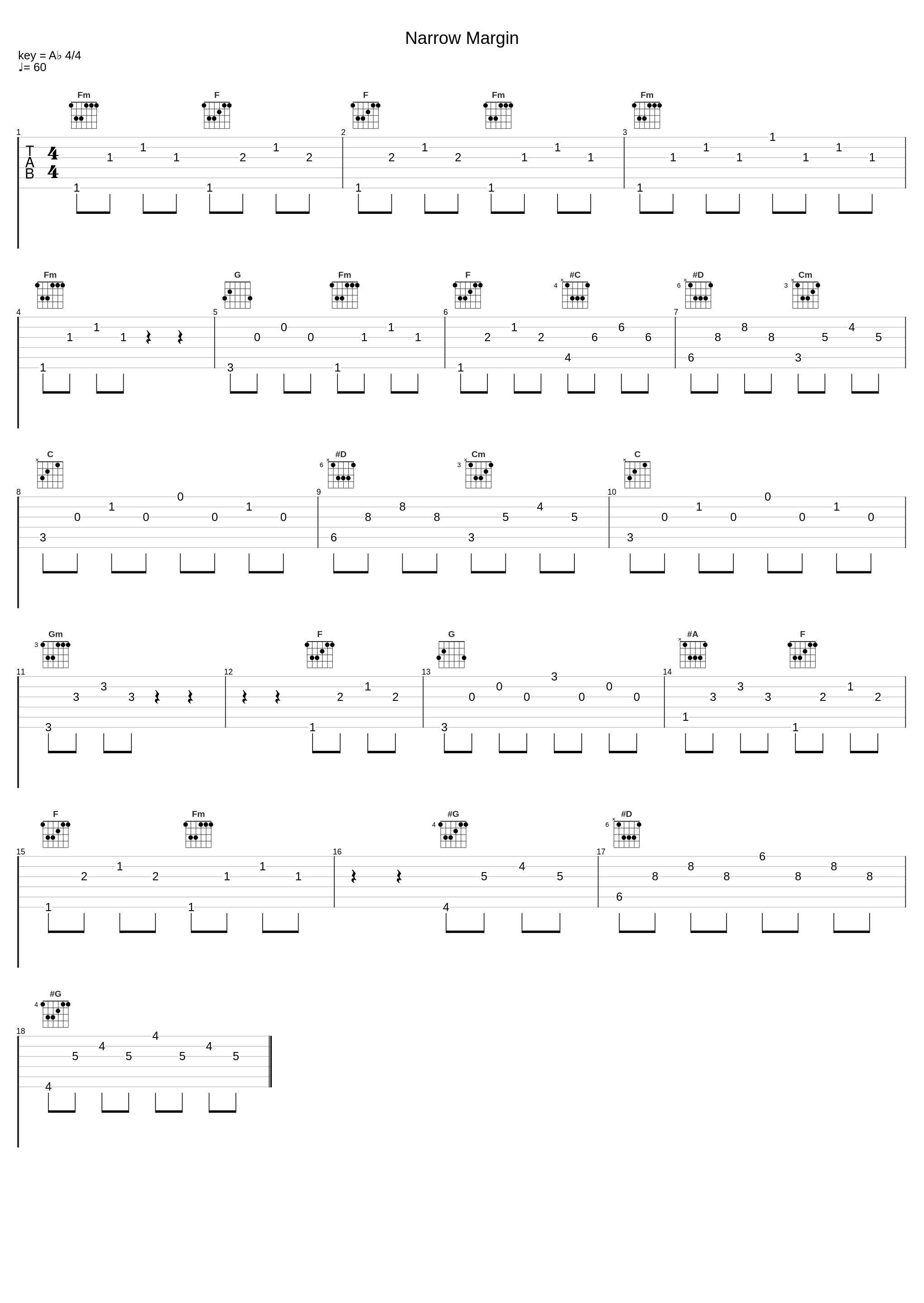 Narrow Margin_X-Ray Dog_1