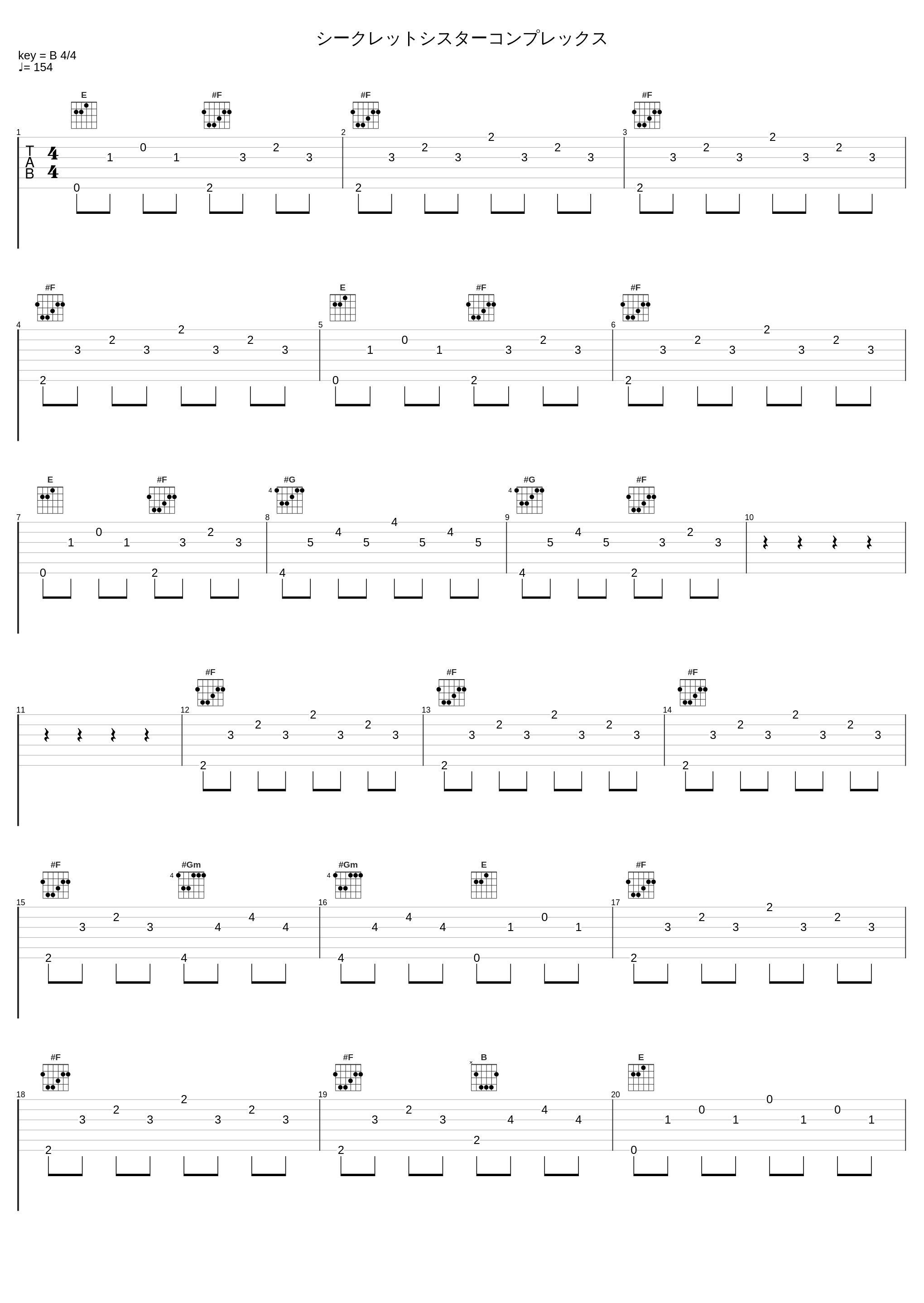 シークレットシスターコンプレックス_Nanahira_1